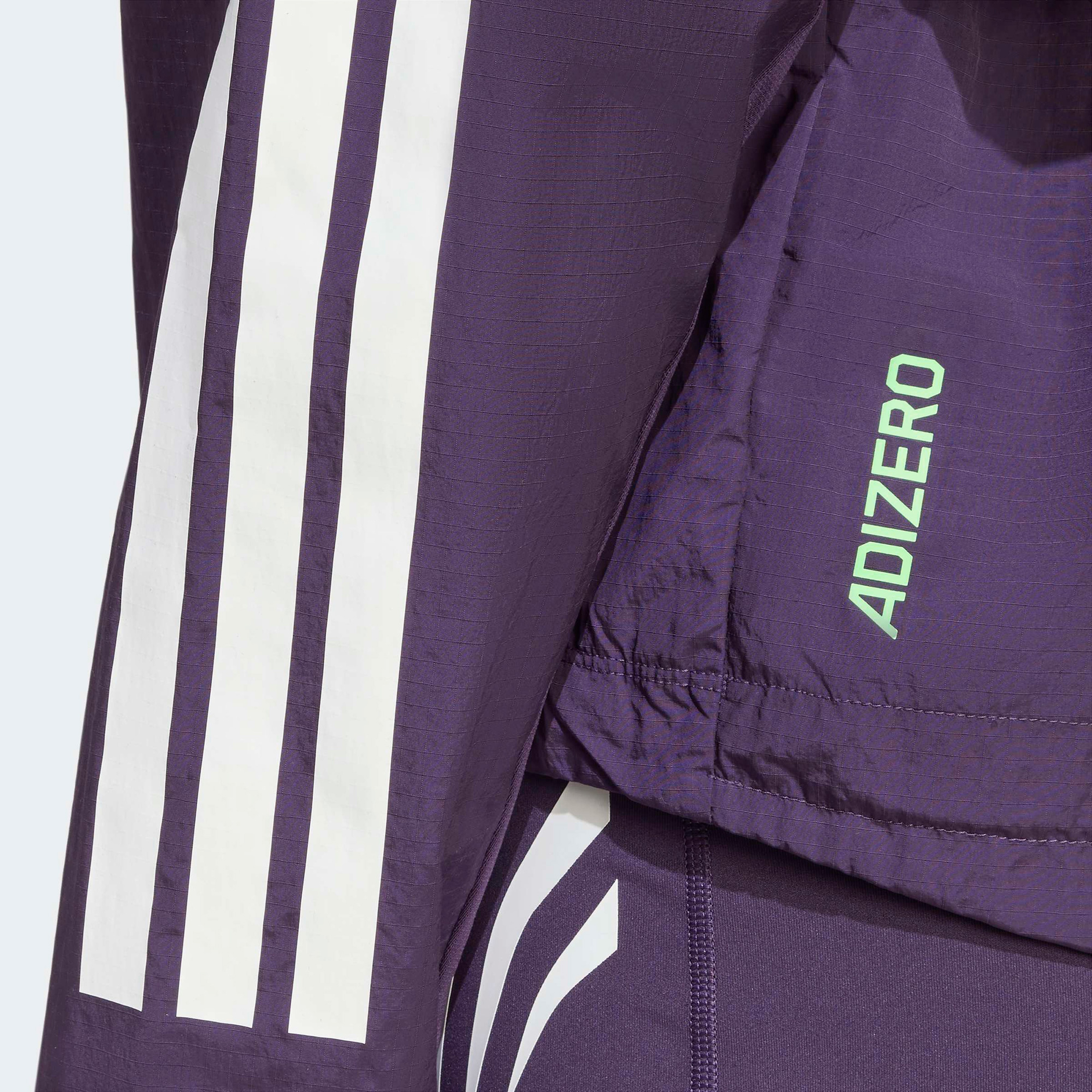adidas Adizero Nyc Kadın Mor Koşu Rüzgarlığı
