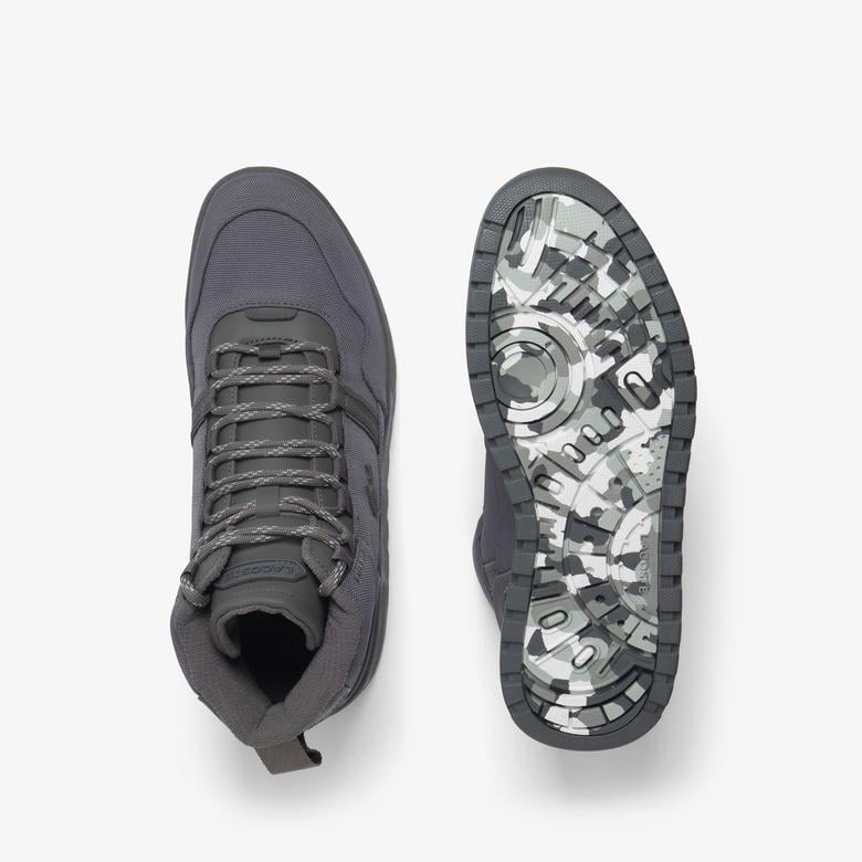 Lacoste T-Clip Winter Mid Erkek Gri Bot