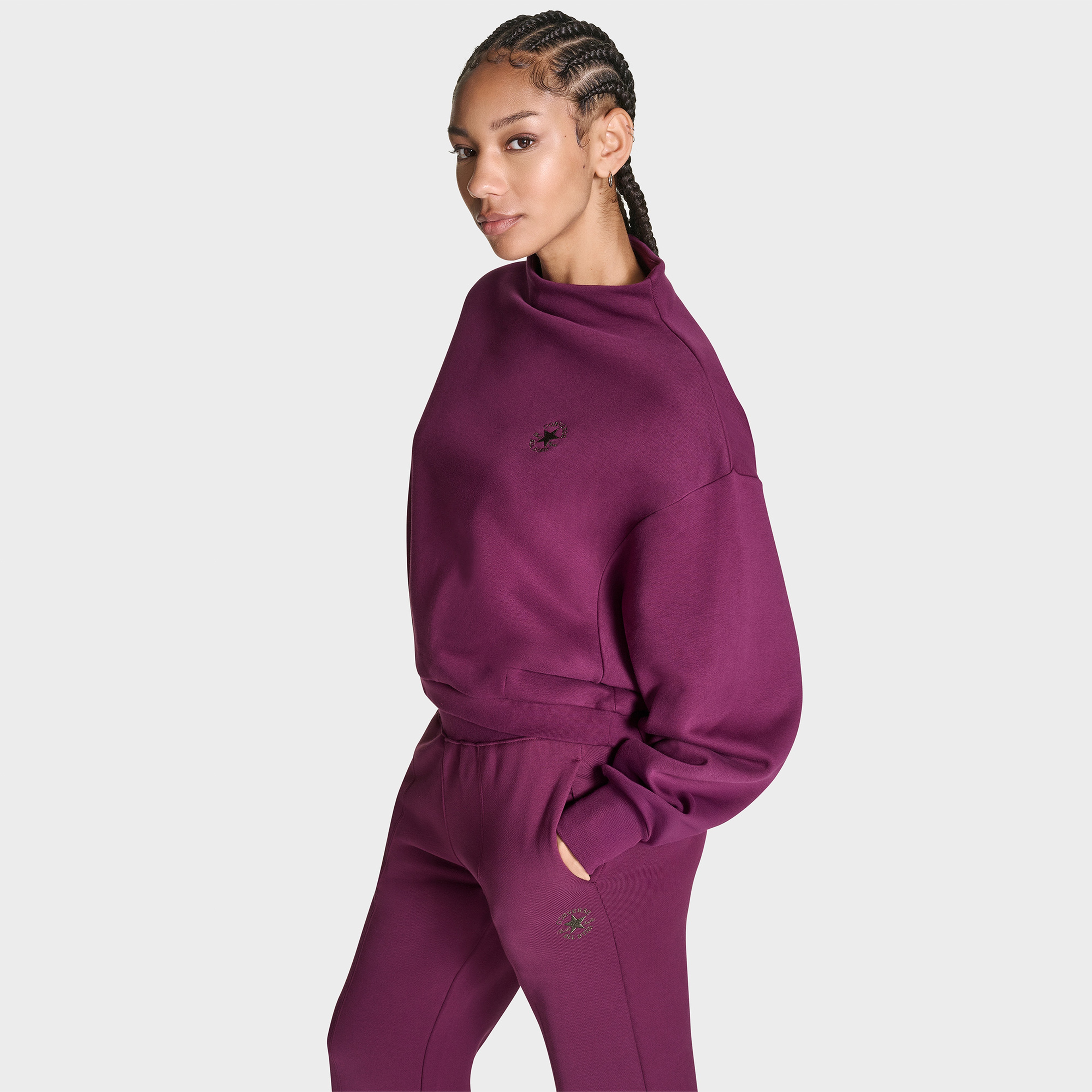 Converse Kadın Pembe T-Shirt