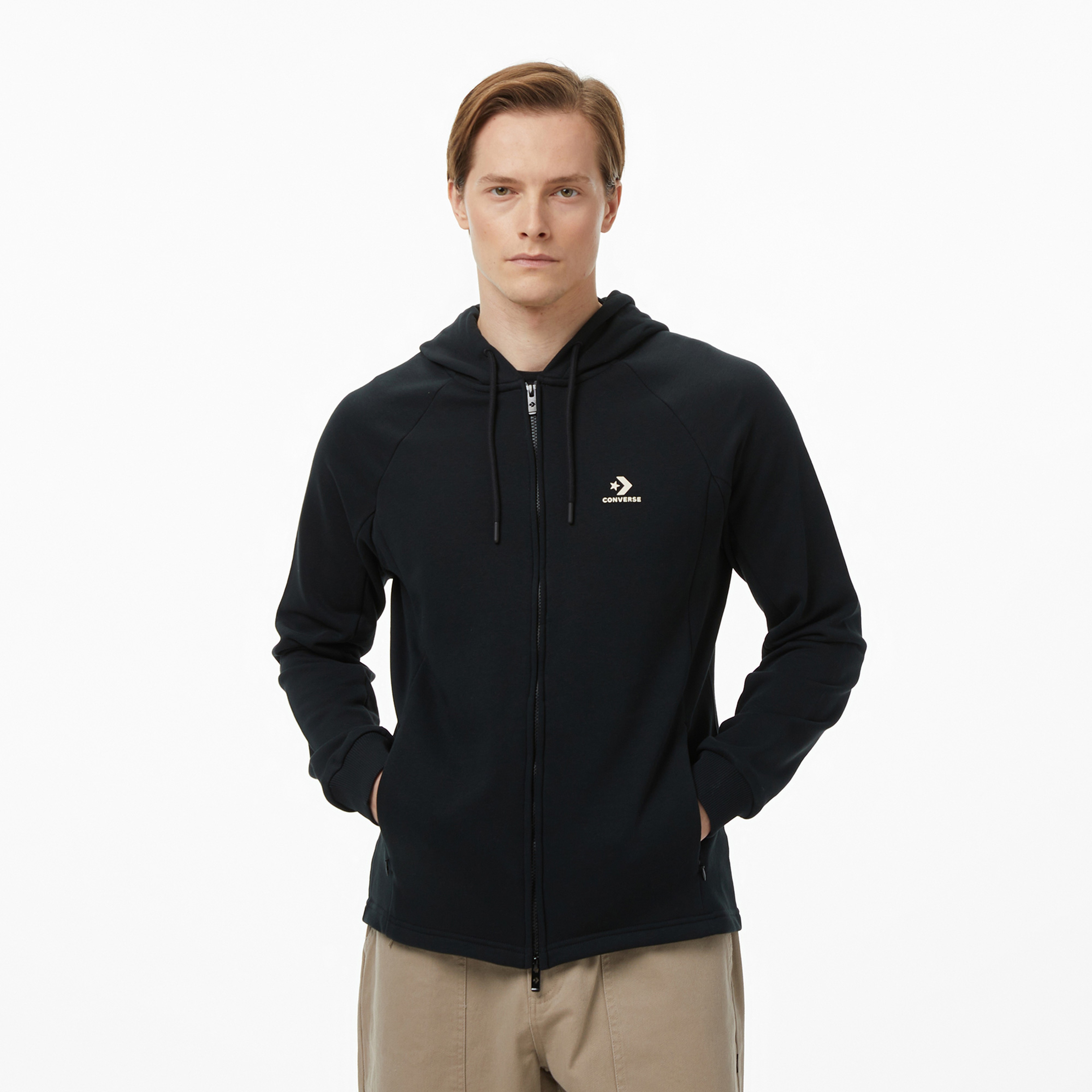 Converse Erkek Siyah Sweatshirt