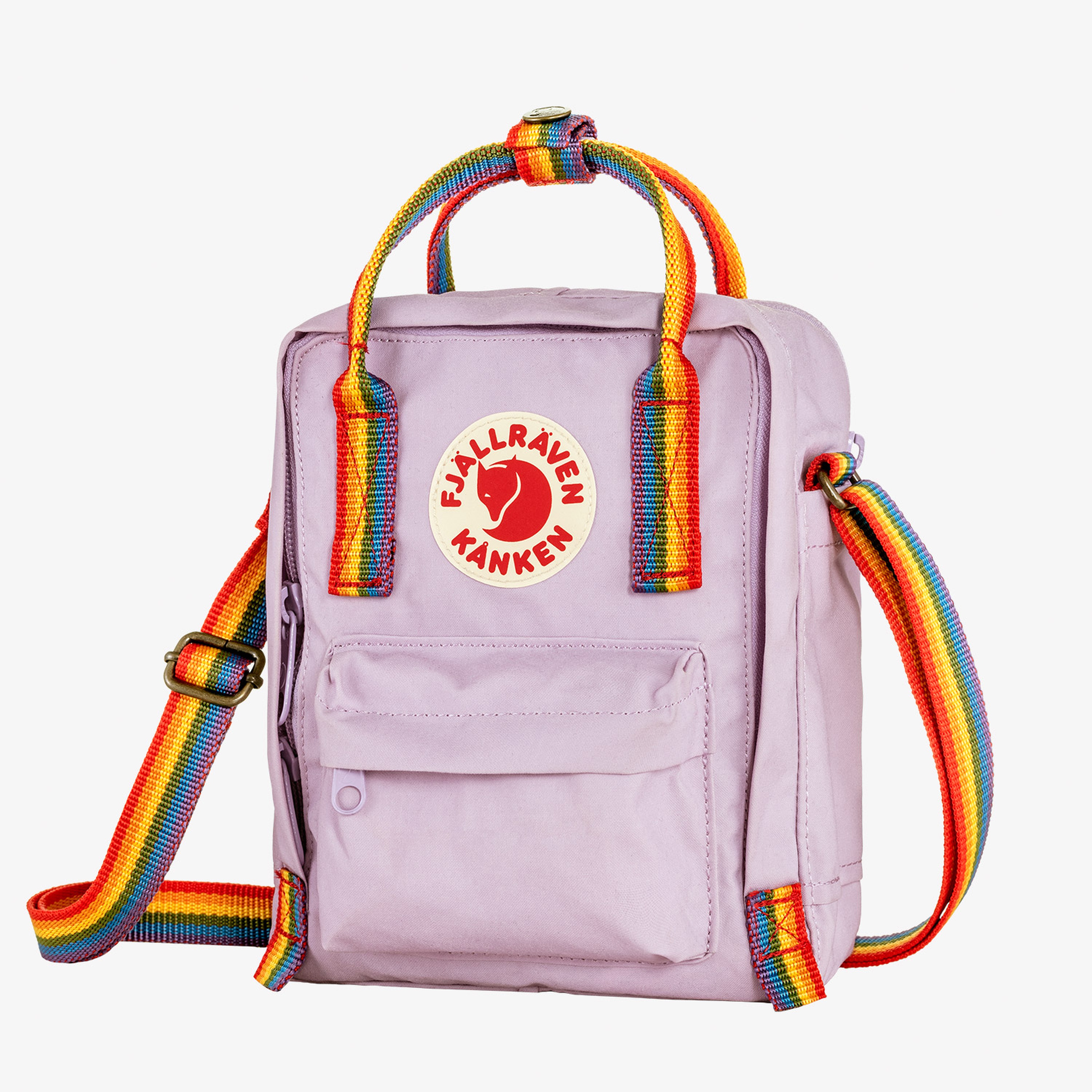 Kanken Rainbow Sling Unisex Mor Omuz Çantası
