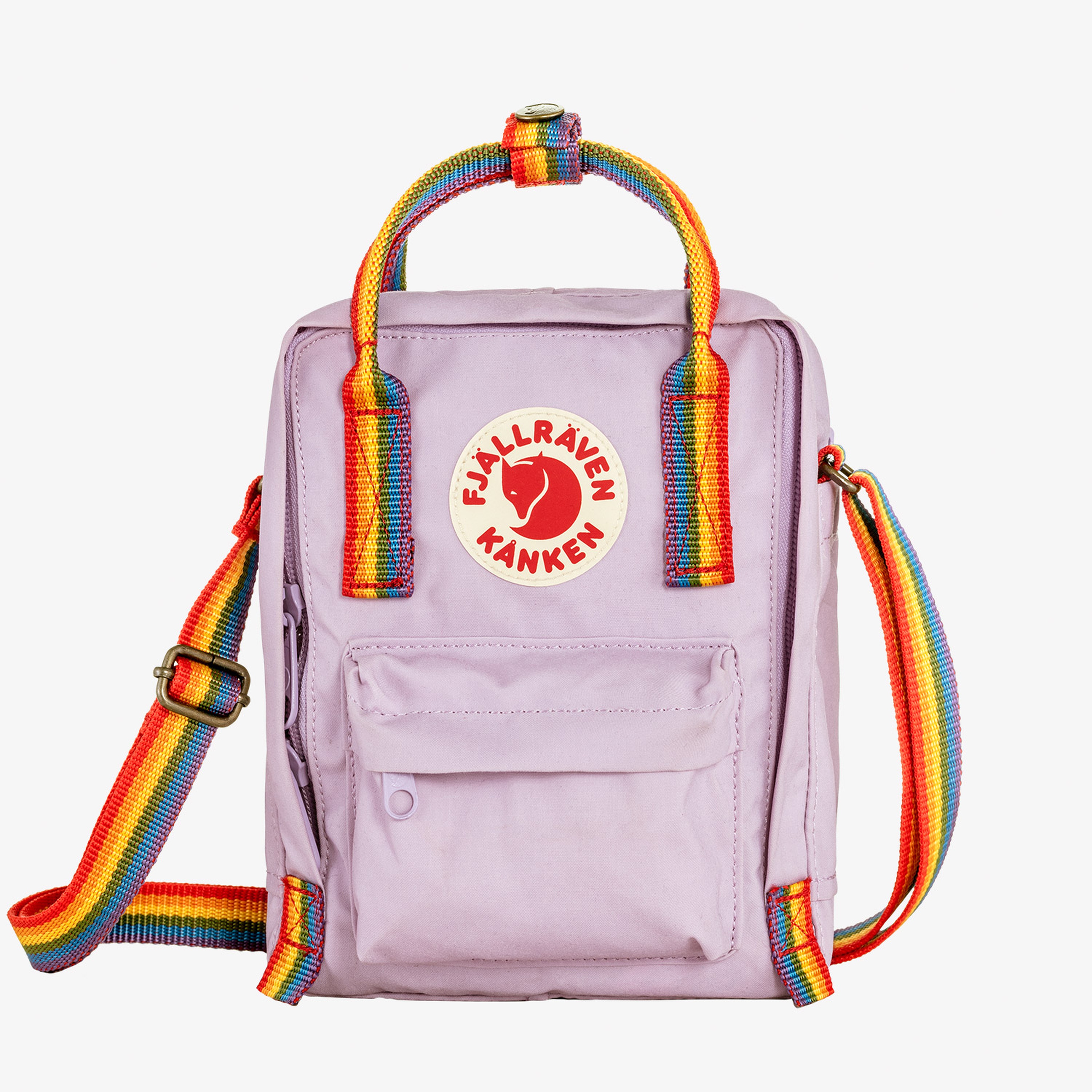 Kanken Rainbow Sling Unisex Mor Omuz Çantası