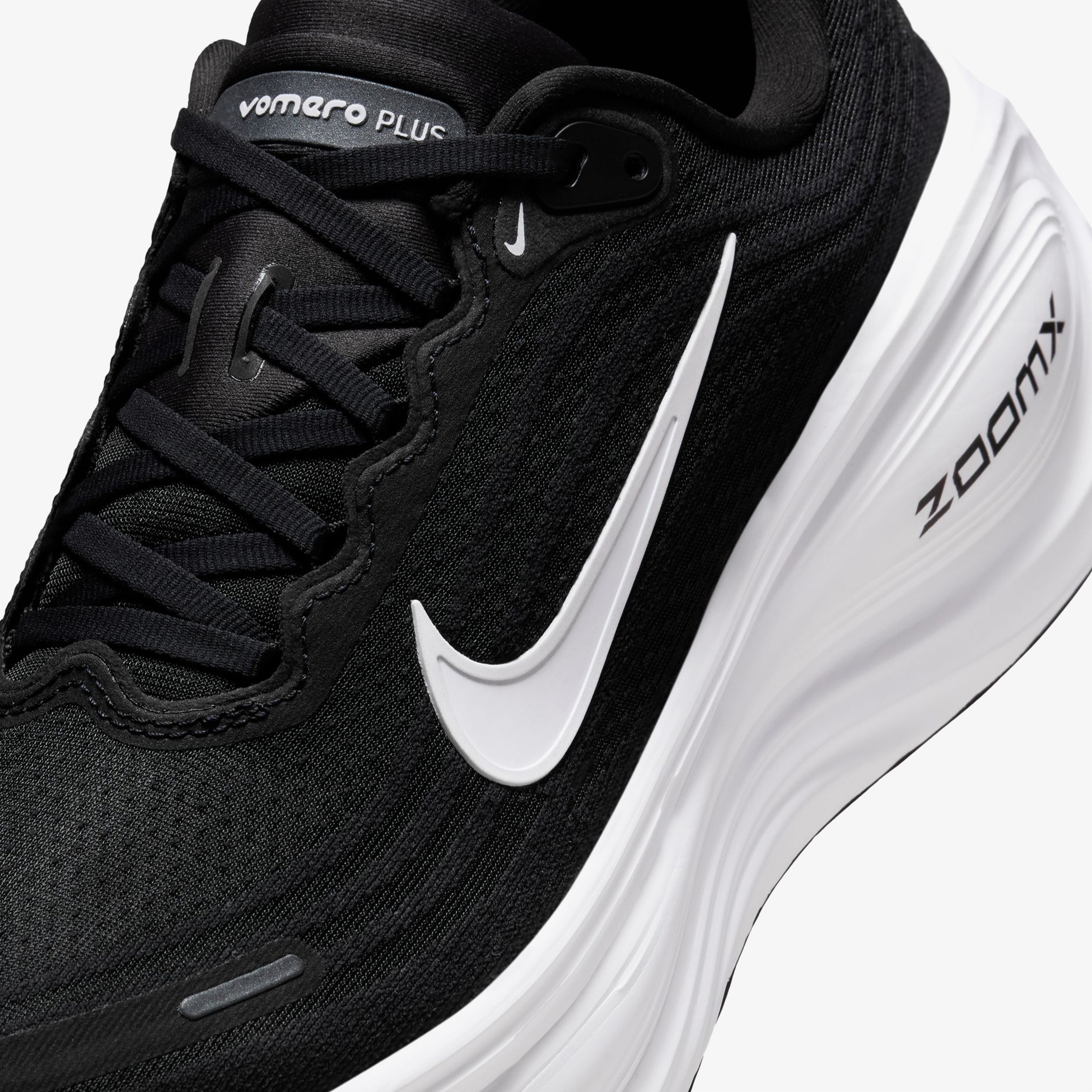 Nike Vomero Plus Erkek Siyah Koşu Ayakkabısı