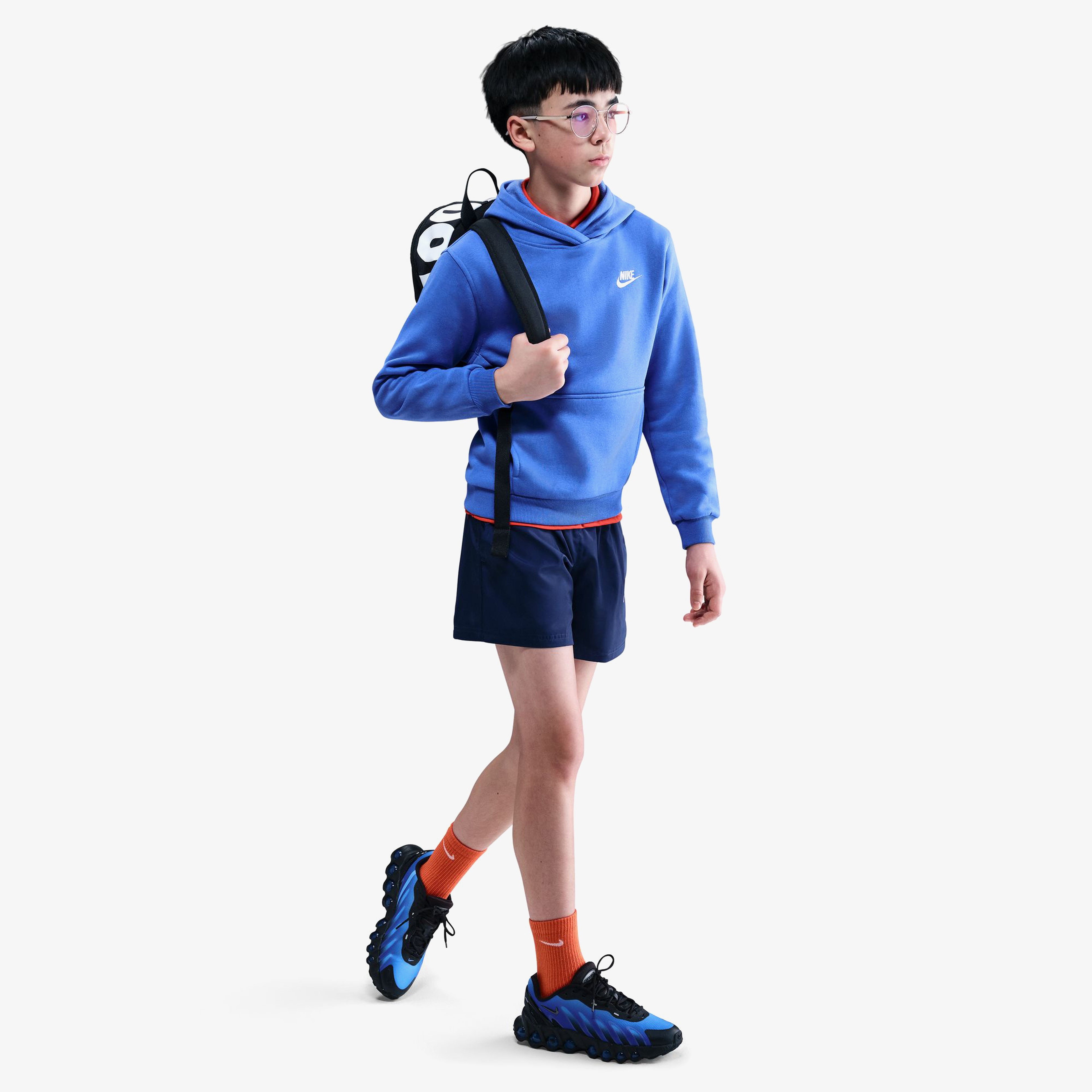 Nike Sportswear Club Fleece Çocuk Lacivert Sweatshirt