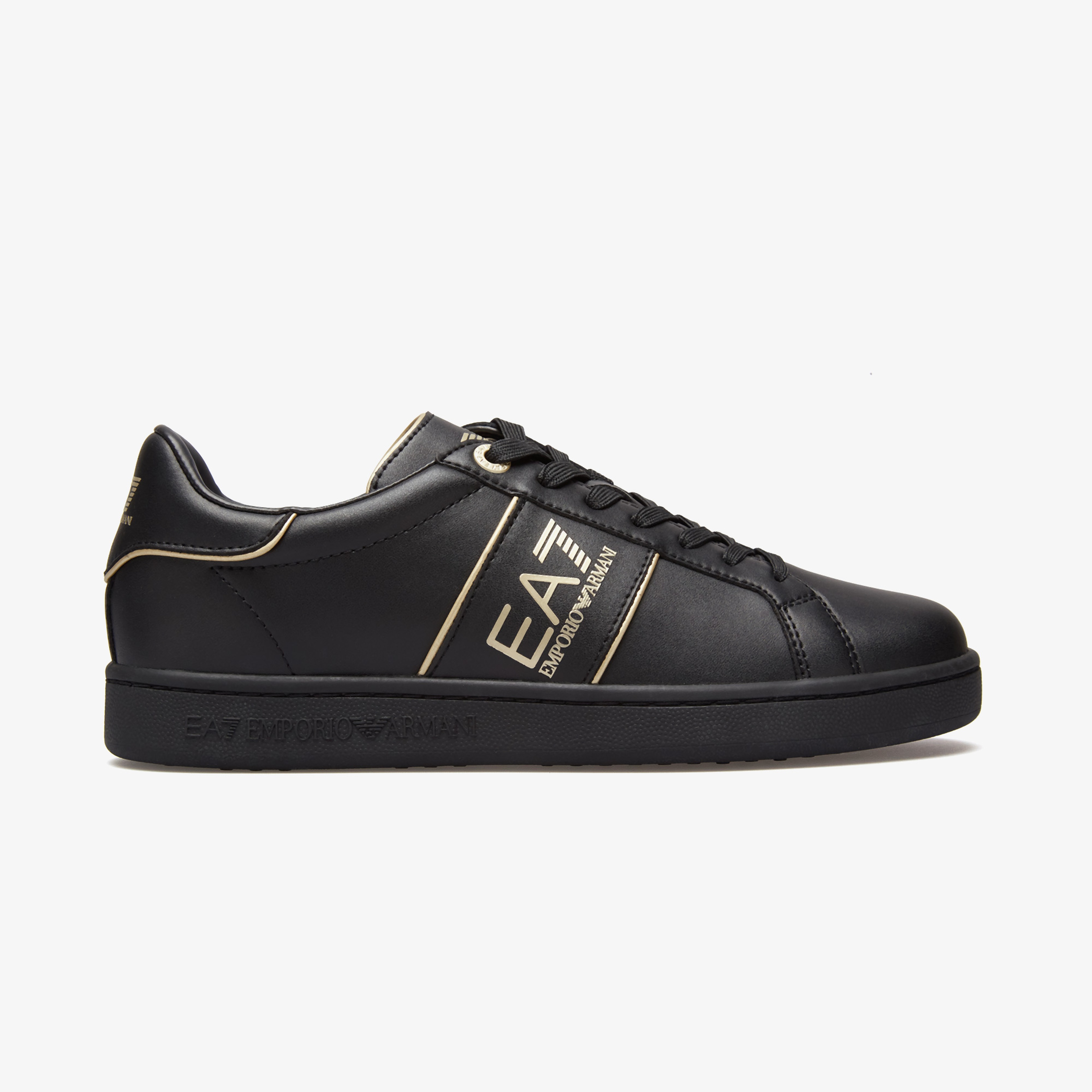 Ea7 Classıc Ea7 Logo Unisex Siyah Sneaker