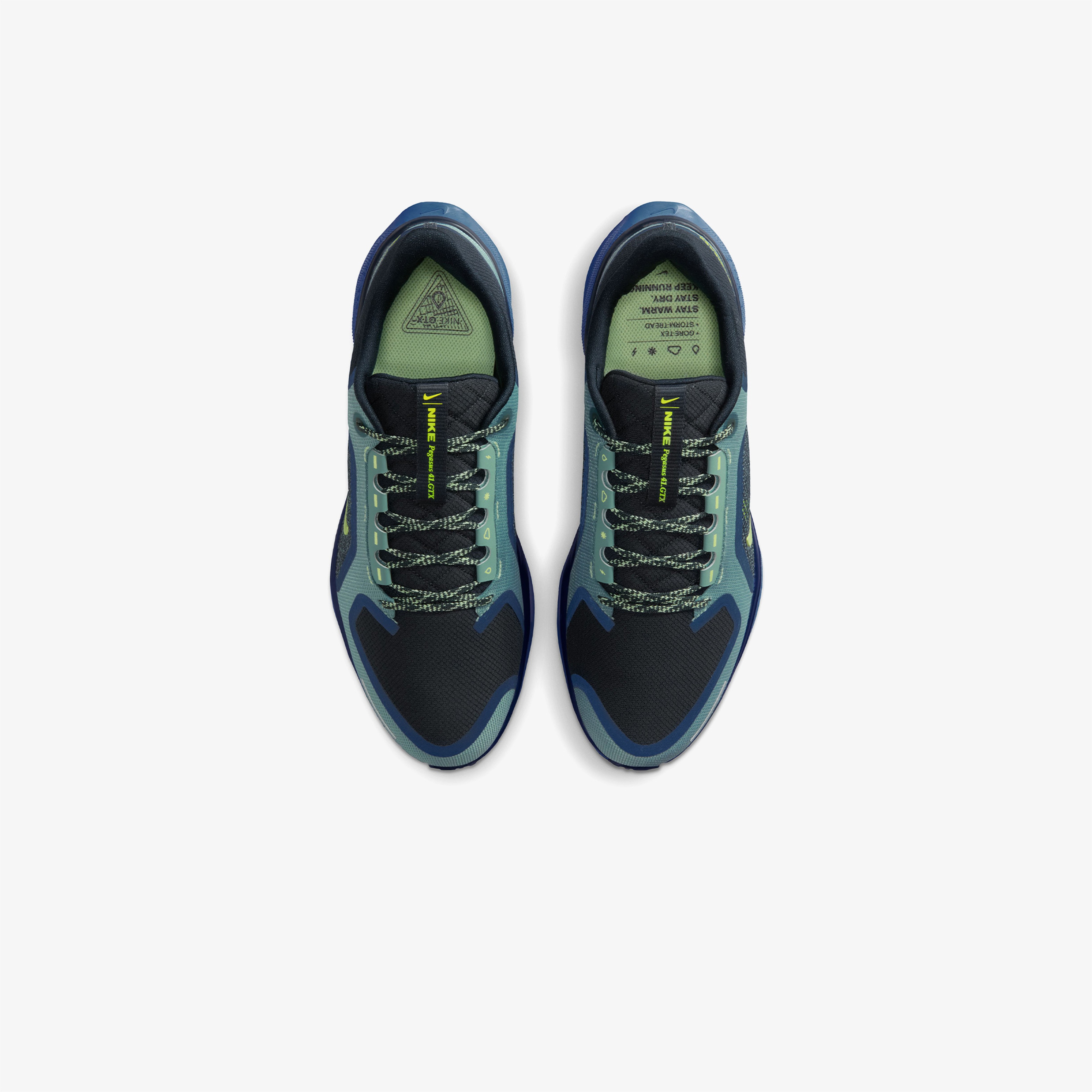 Nike Air Zoom Pegasus 41 Gore-Tex Erkek Yeşil Koşu Ayakkabısı