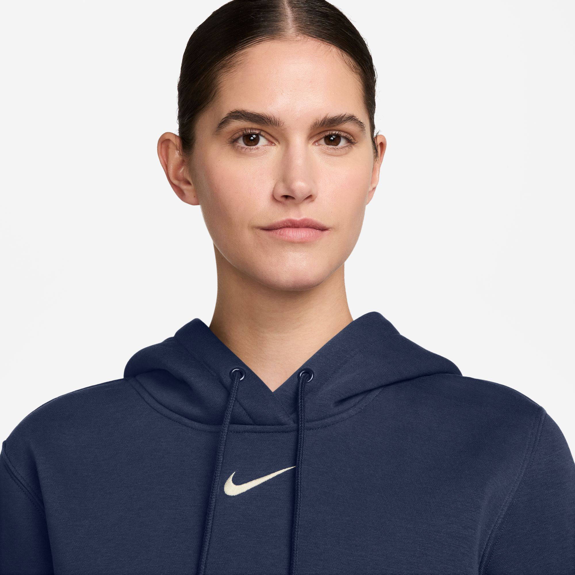 Nike Sportswear Phoenix Fleece Kadın Lacivert Sweatshirt