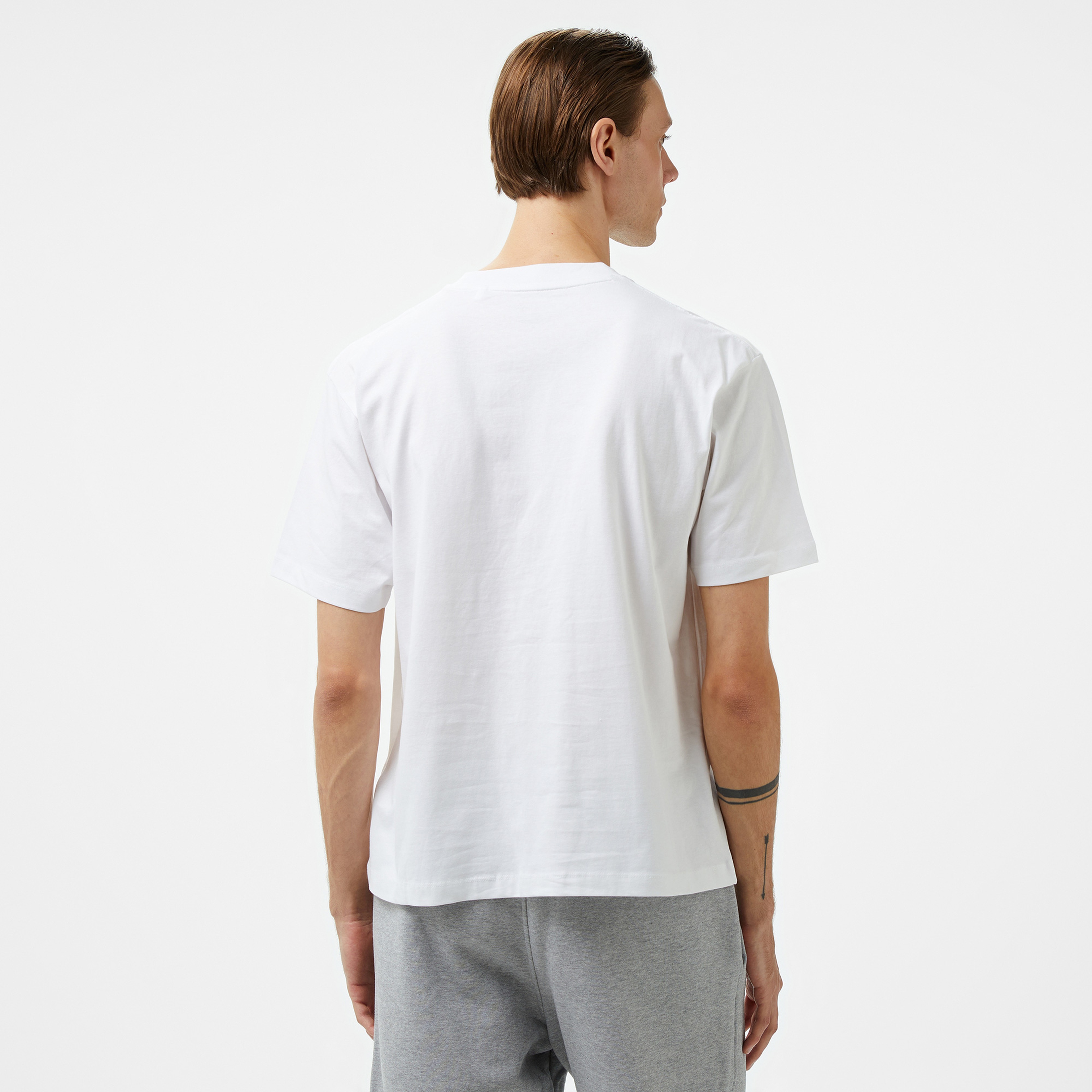 Guess Erkek Beyaz T-Shirt