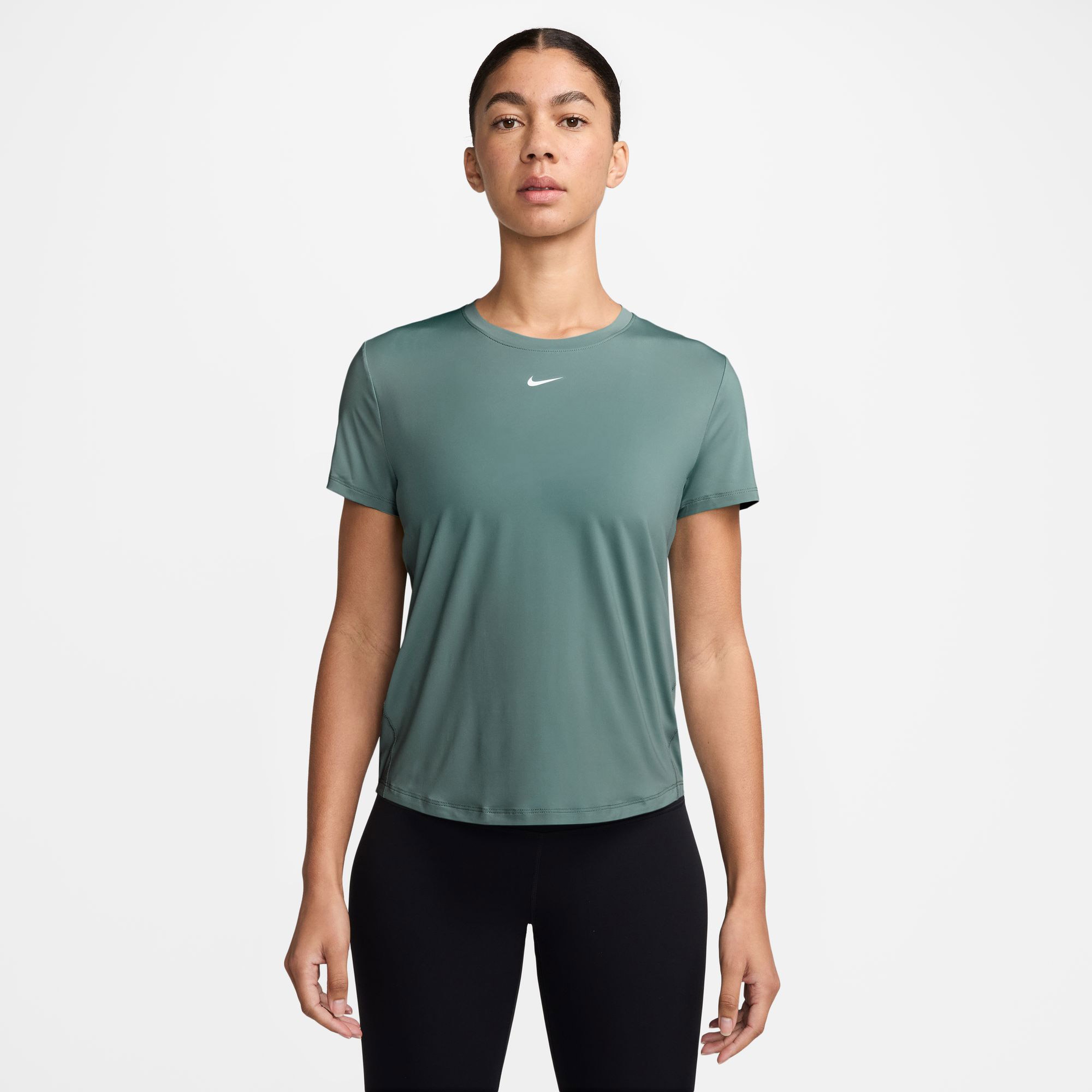 Nike One Classic Kadın Mavi Antrenman T-Shirt