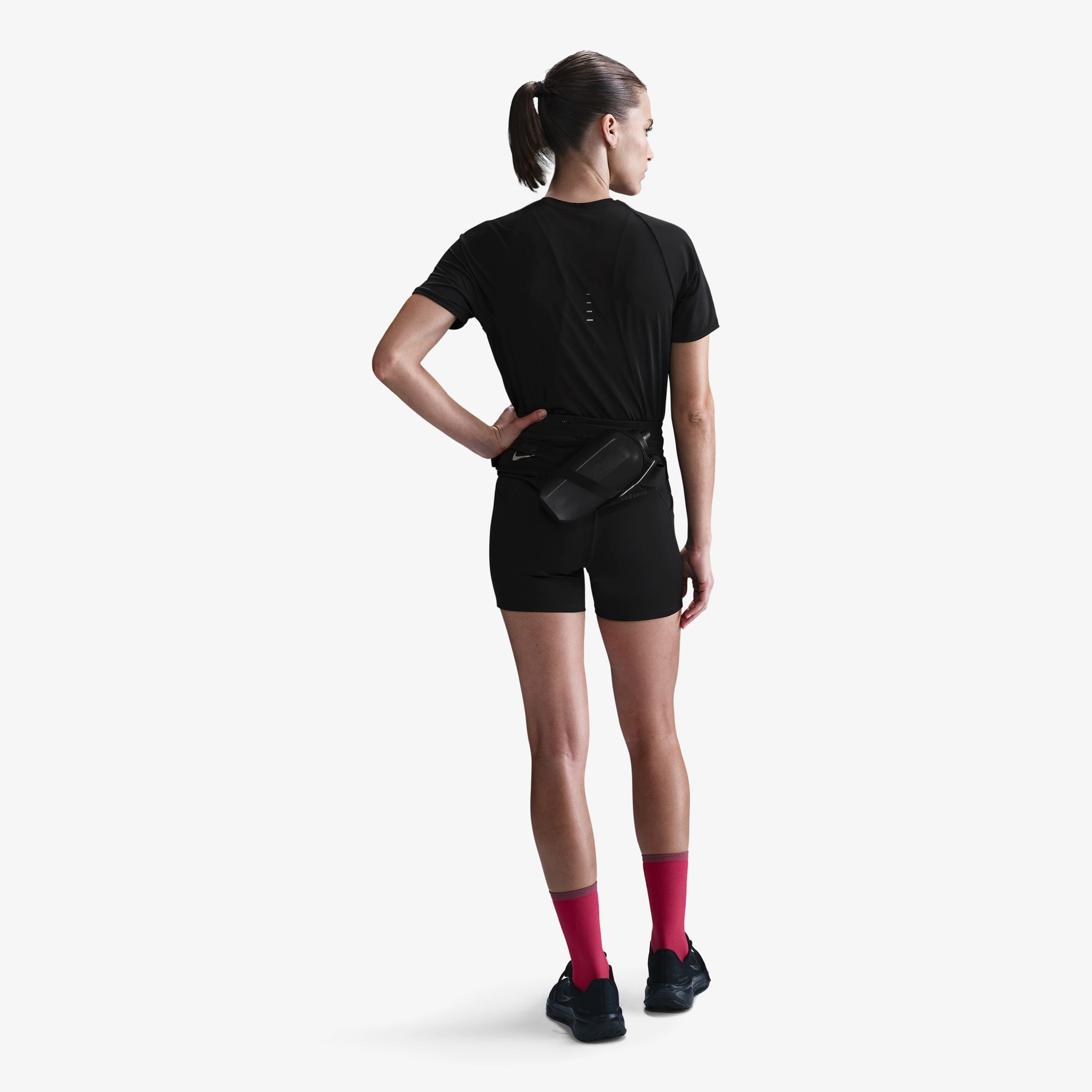 Nike Swift Kadın Siyah Koşu T-Shirt