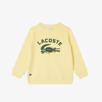 Lacoste Çocuk Sarı Sweatshirt