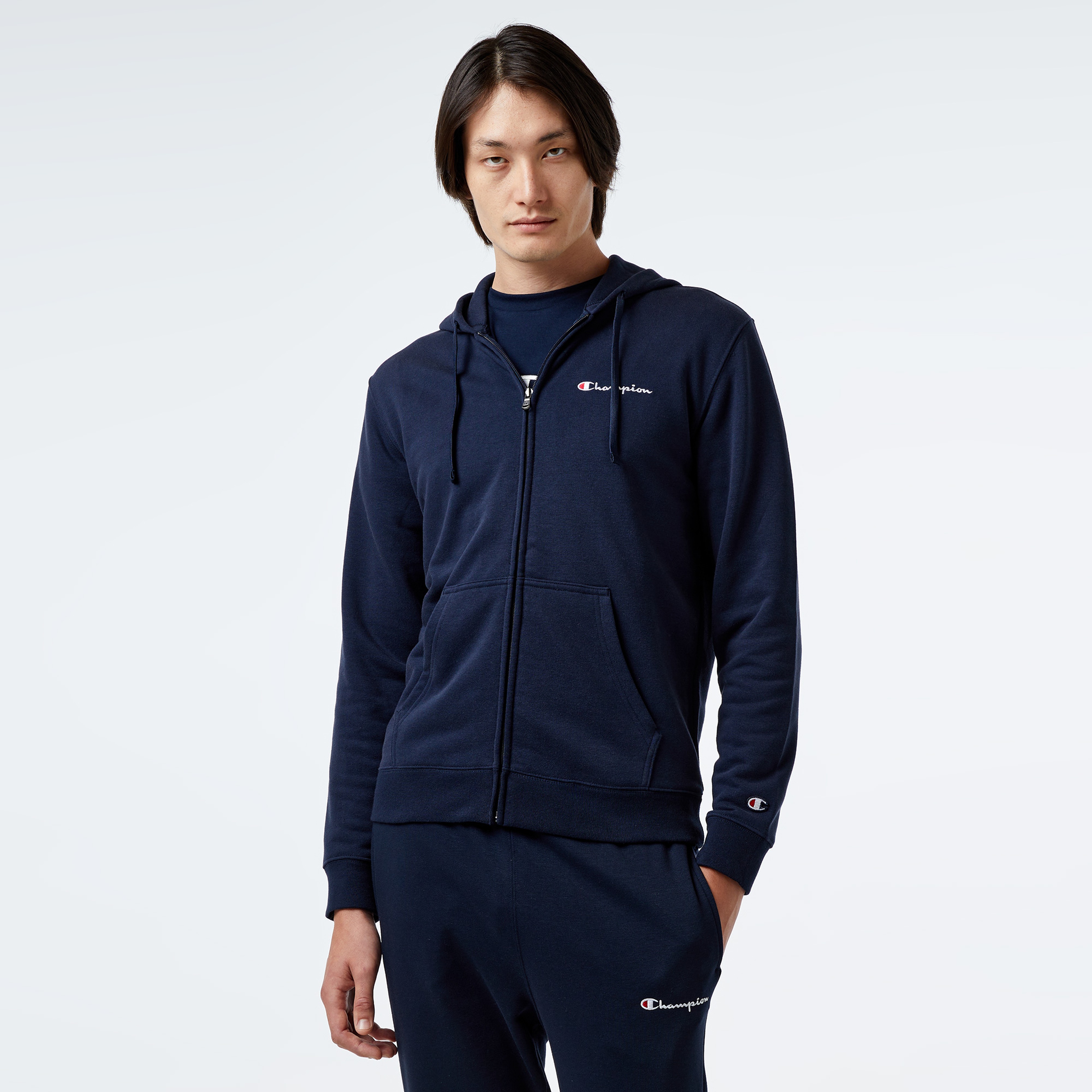 Champion Classic Erkek Mavi Eşofman Üstü