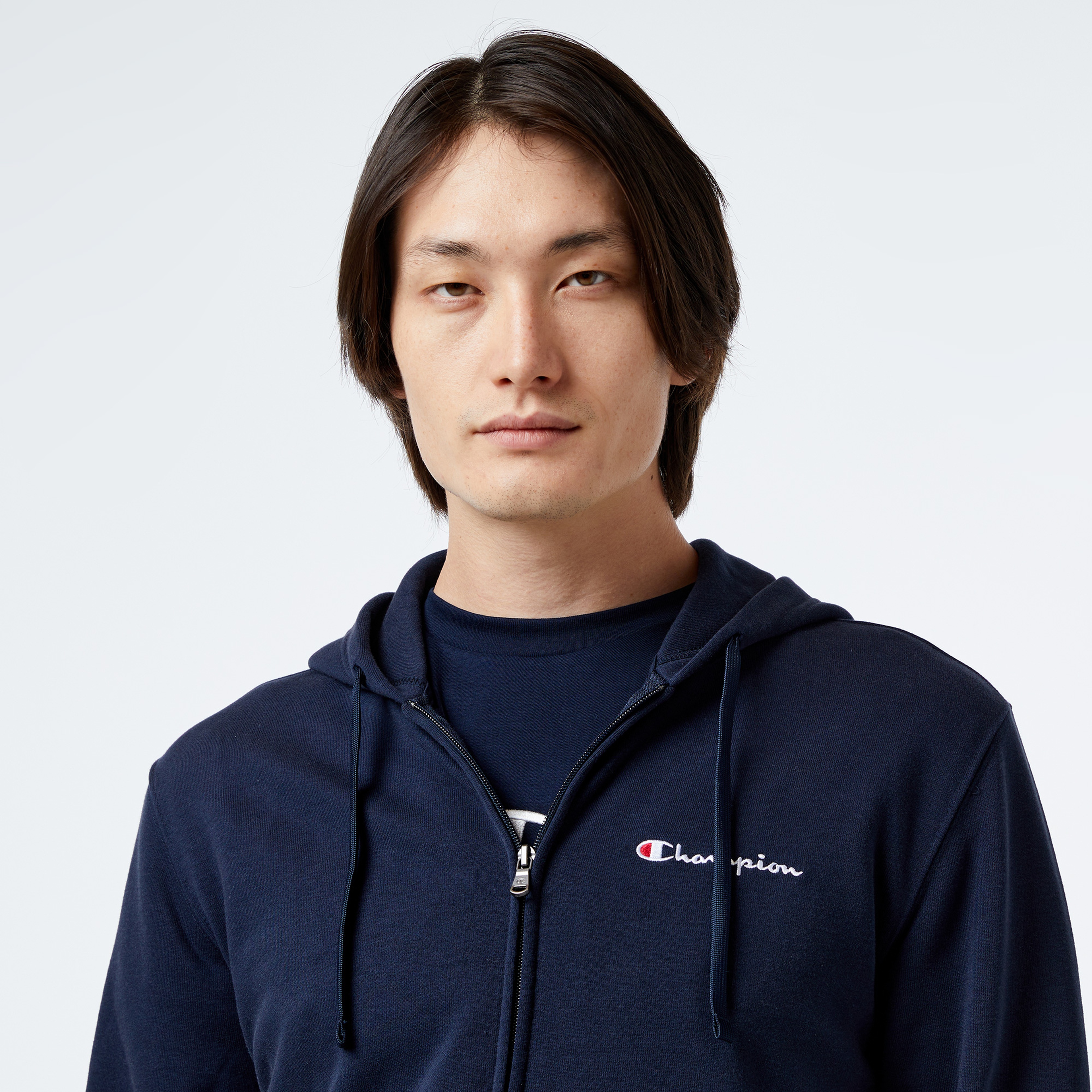 Champion Classic Erkek Mavi Eşofman Üstü