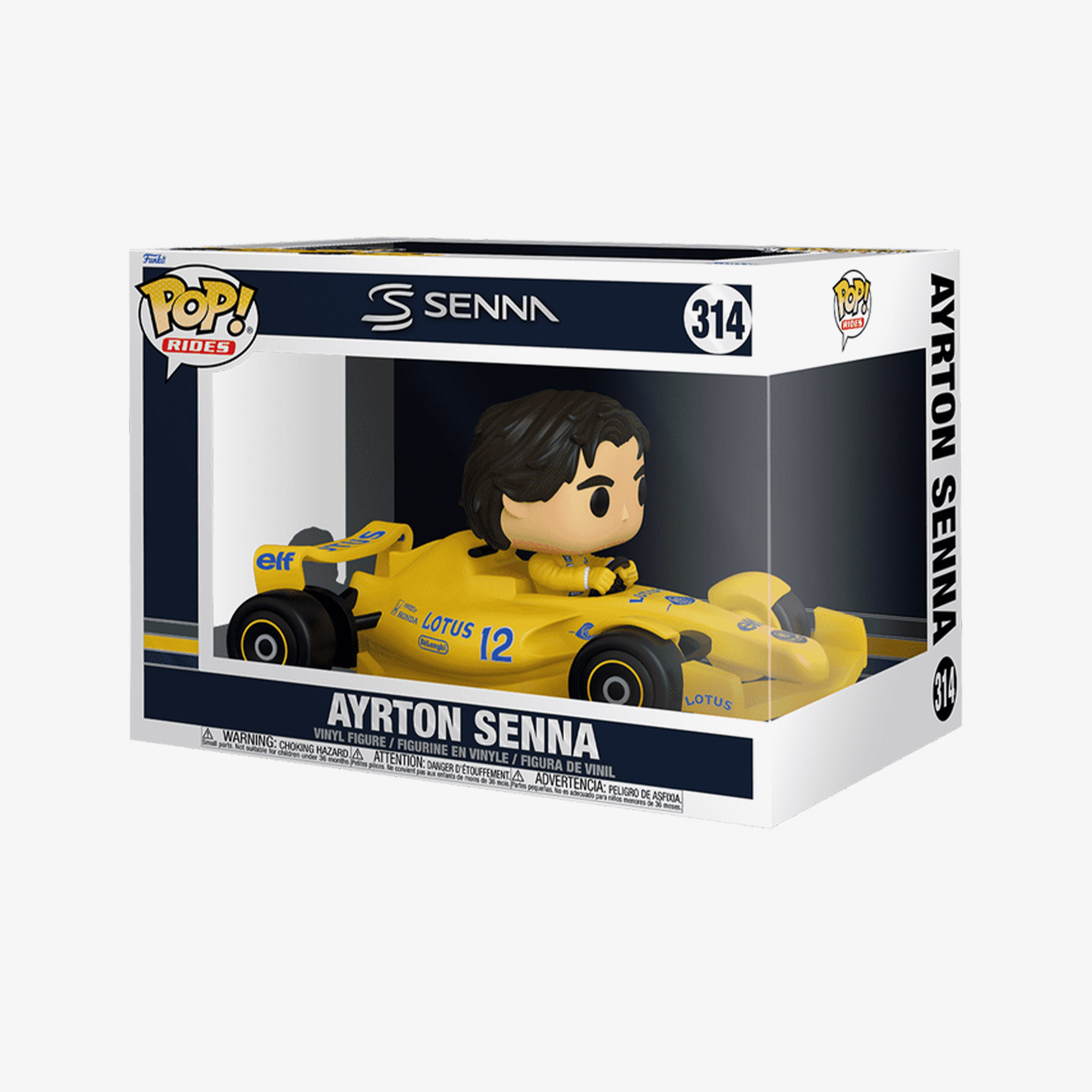 Funko Pop! Rides Super Deluxe Ayrton Senna Unisex Renkli Figür