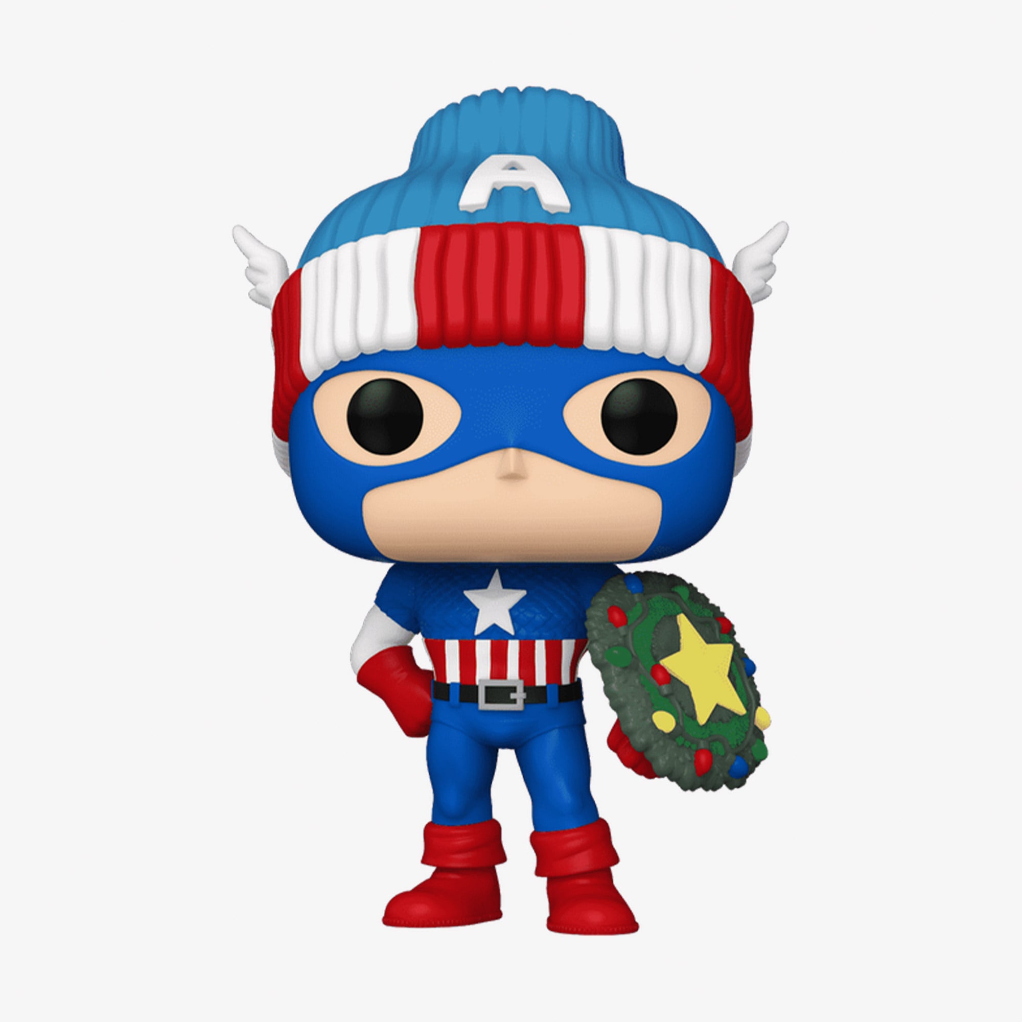 Funko Pop! Captain America with Wreath Shield Unisex Renkli Figür