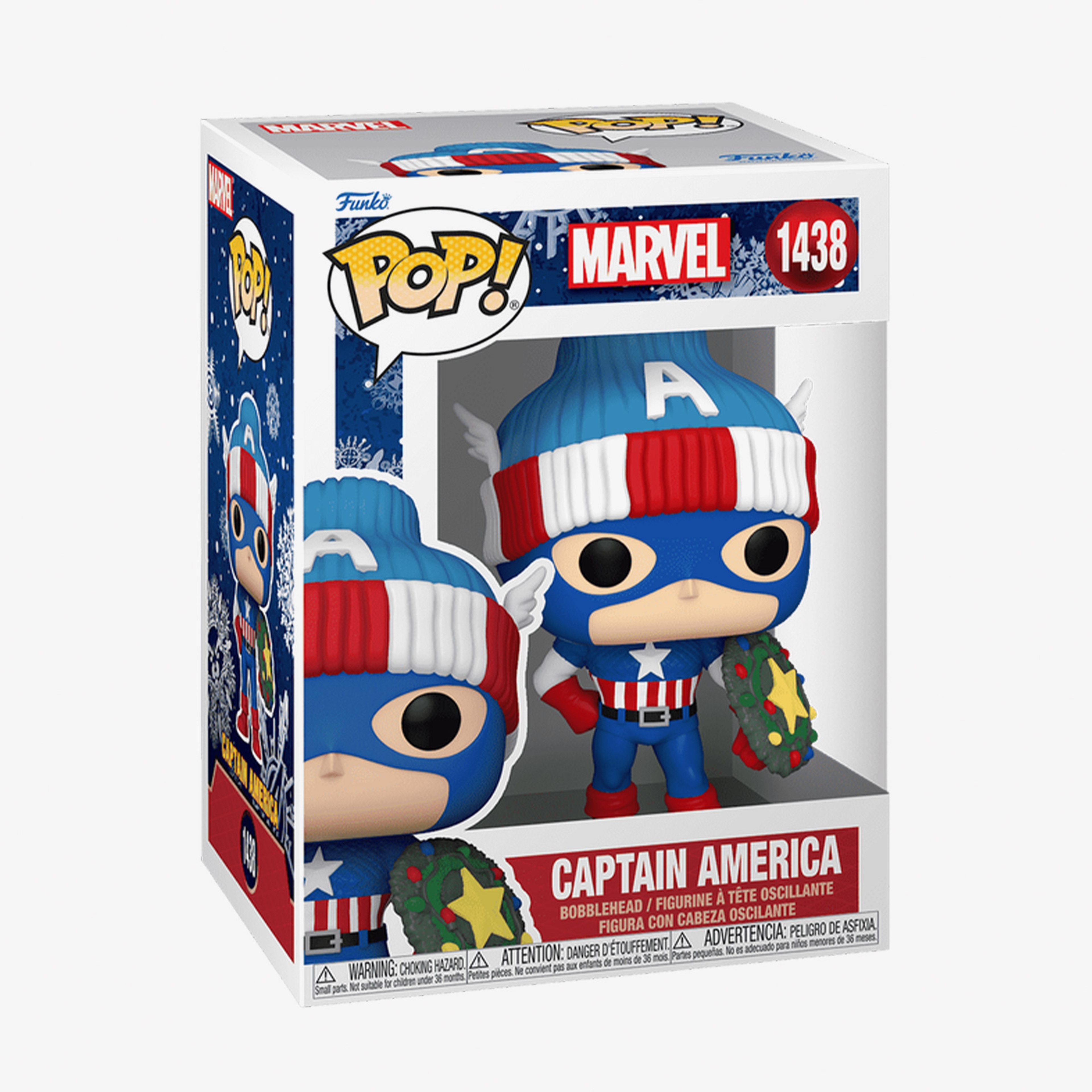 Funko Pop! Captain America with Wreath Shield Unisex Renkli Figür
