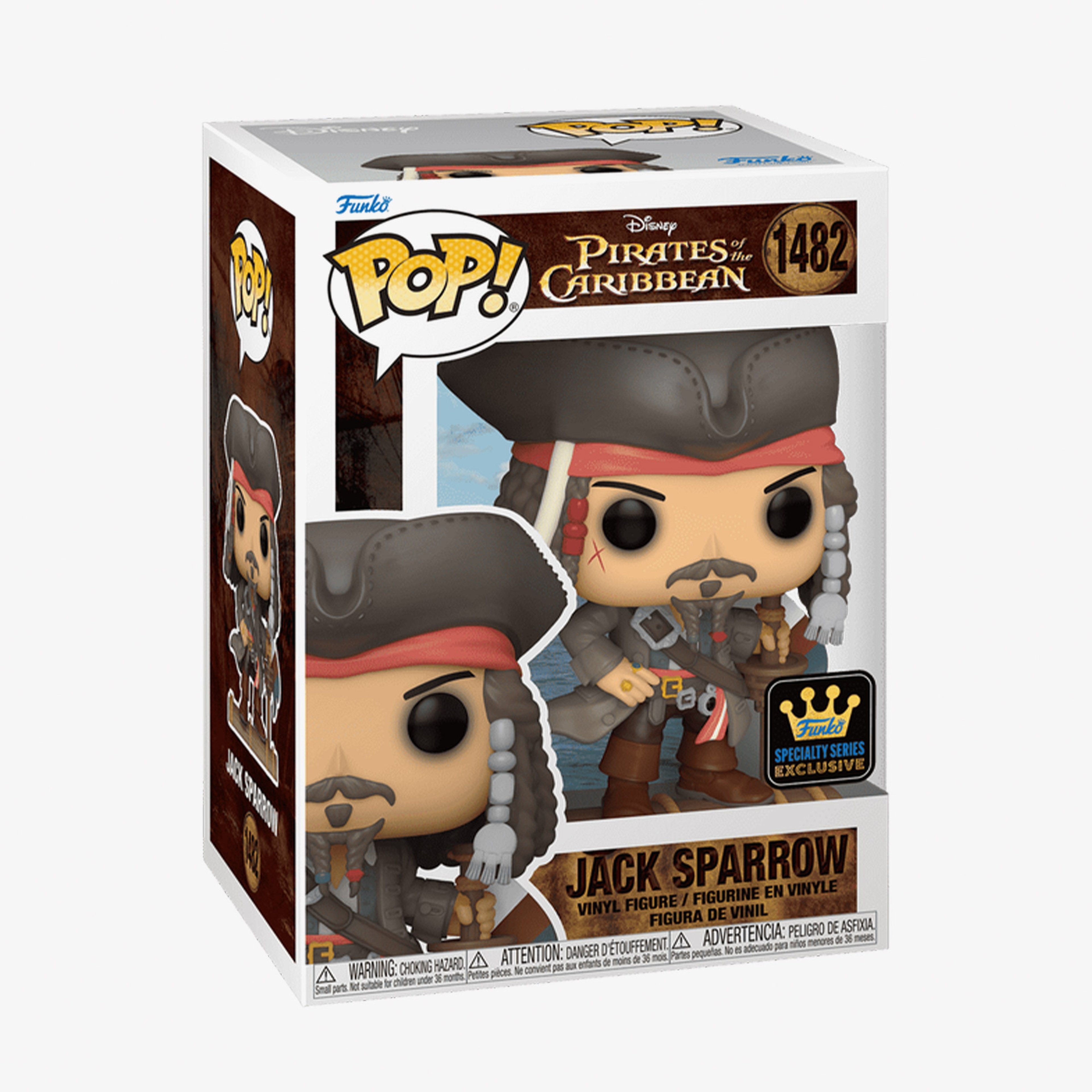 Funko Pop! Jack Sparrow Standing on Mast Unisex Renkli Figür