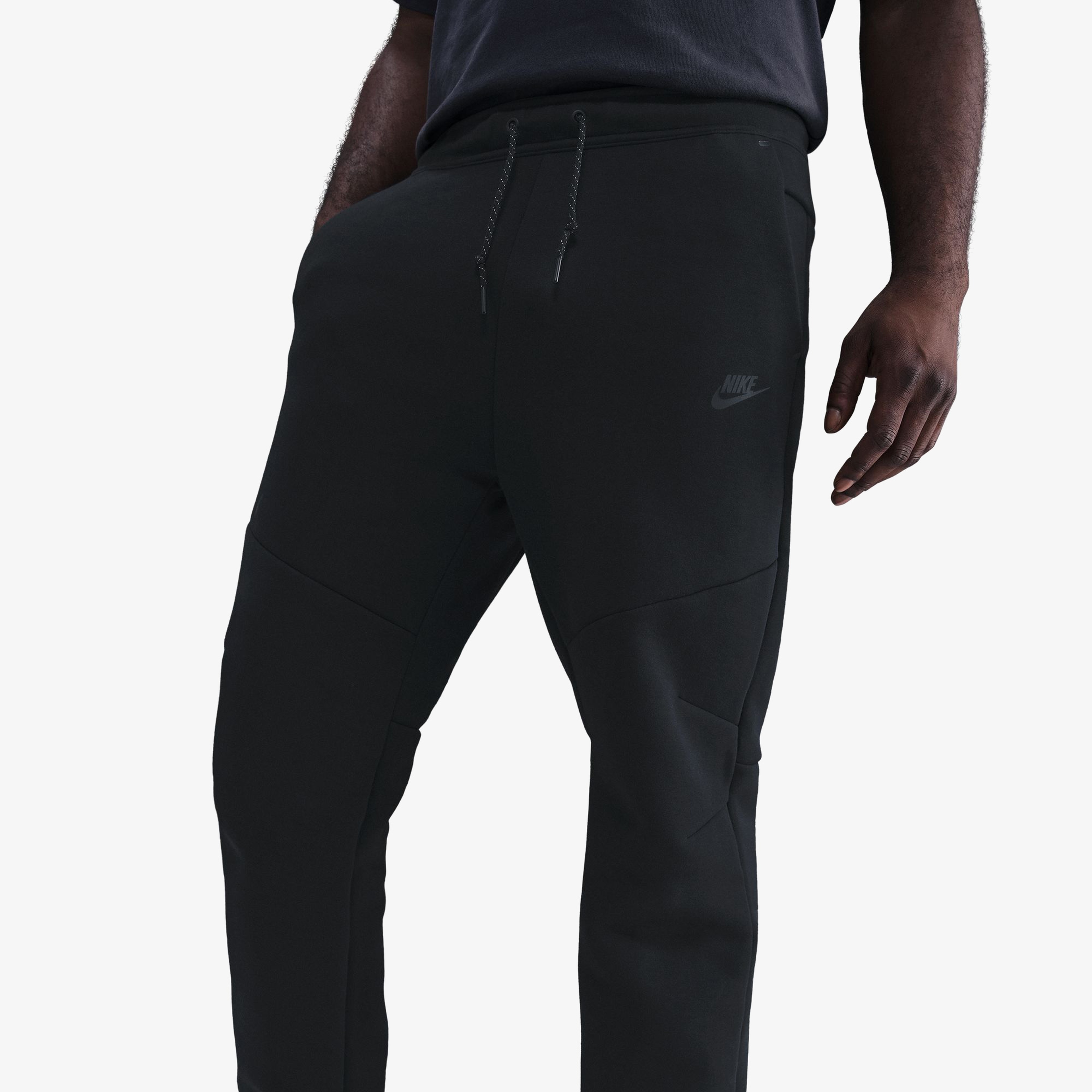 Nike Tech Fleece Windrunner Erkek Siyah Eşofman Altı