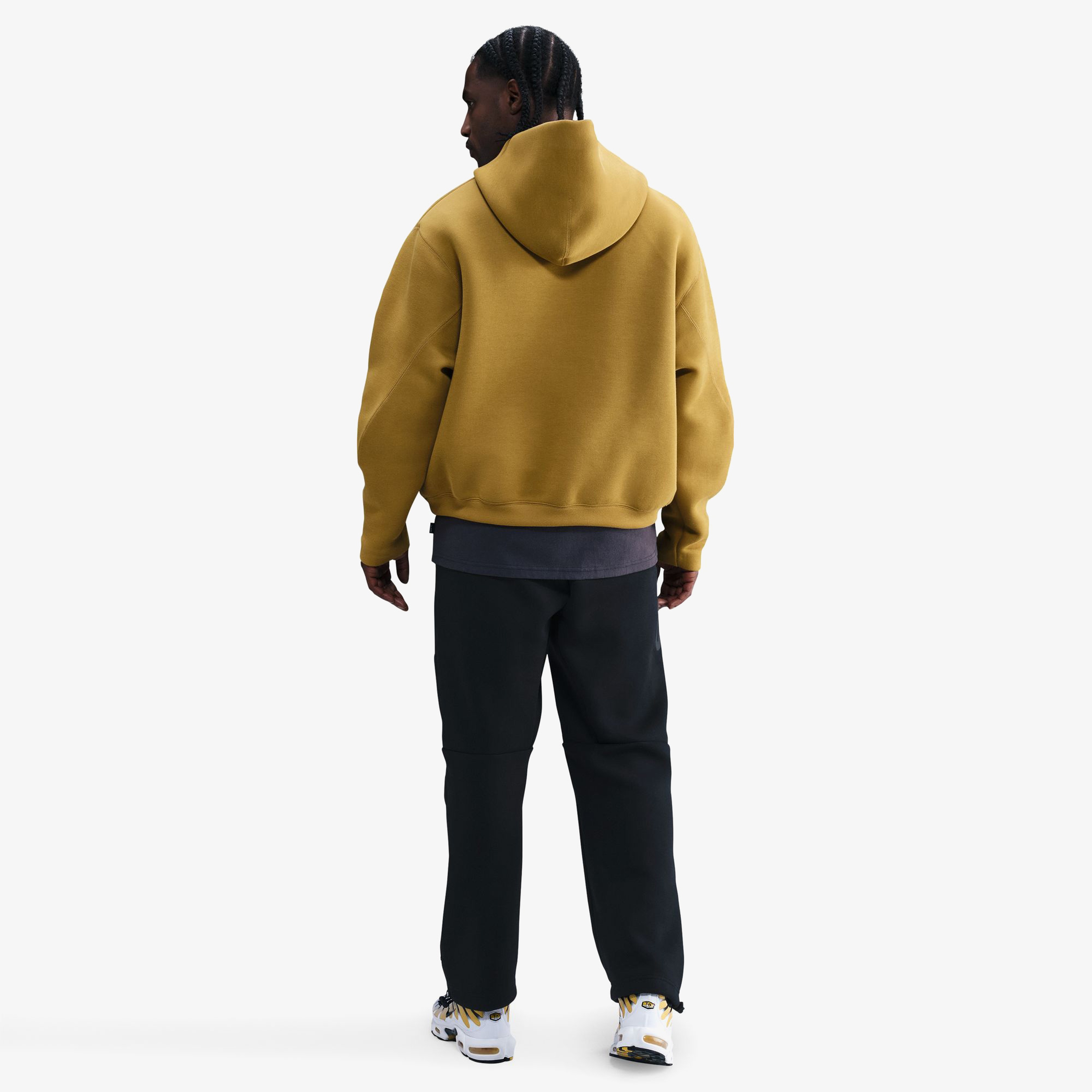 Nike Tech Fleece Windrunner Erkek Siyah Eşofman Altı