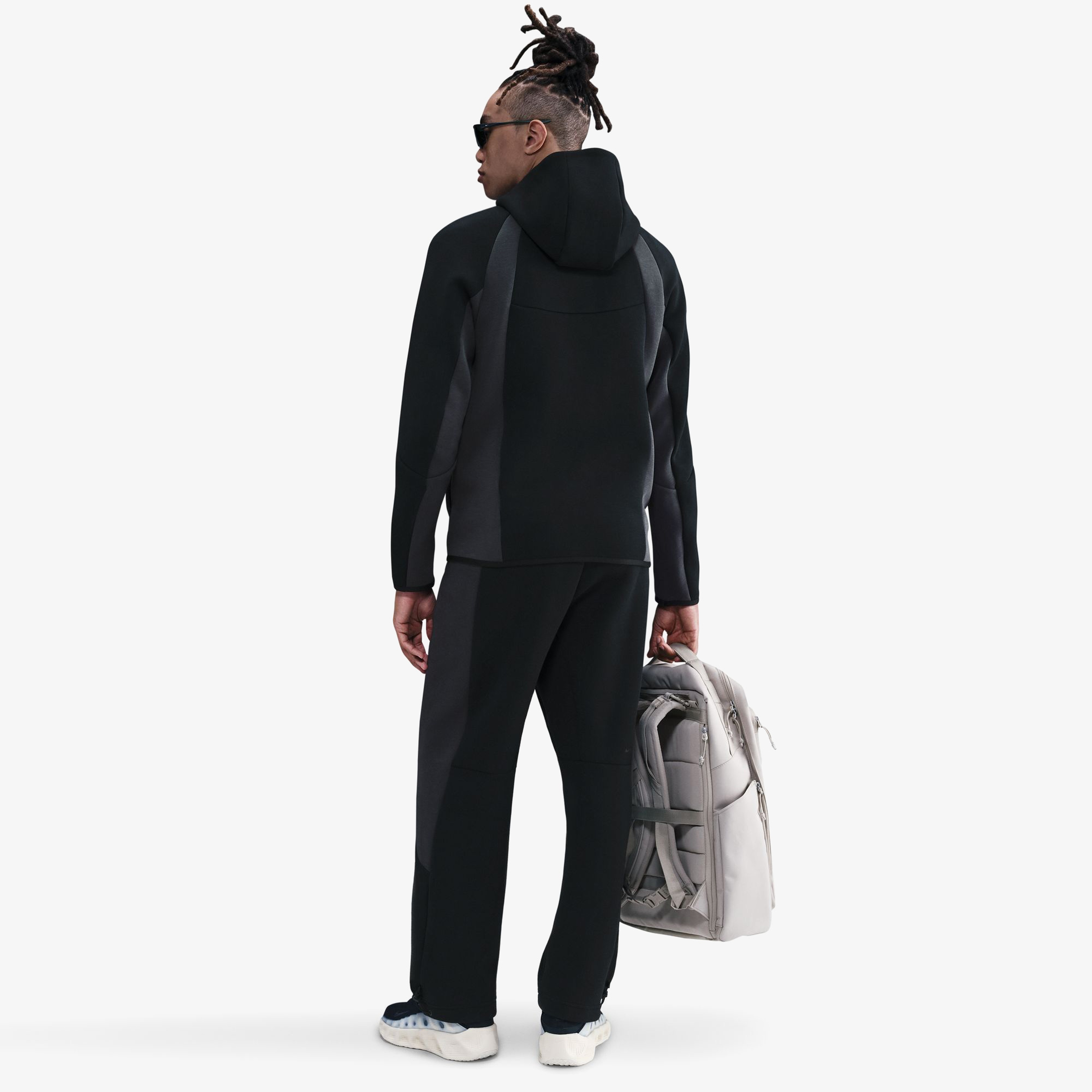 Nike Tech Fleece Windrunner Erkek Siyah Ceket