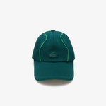 Lacoste x House of SuperStep Baskılı Unisex Yeşil Şapka