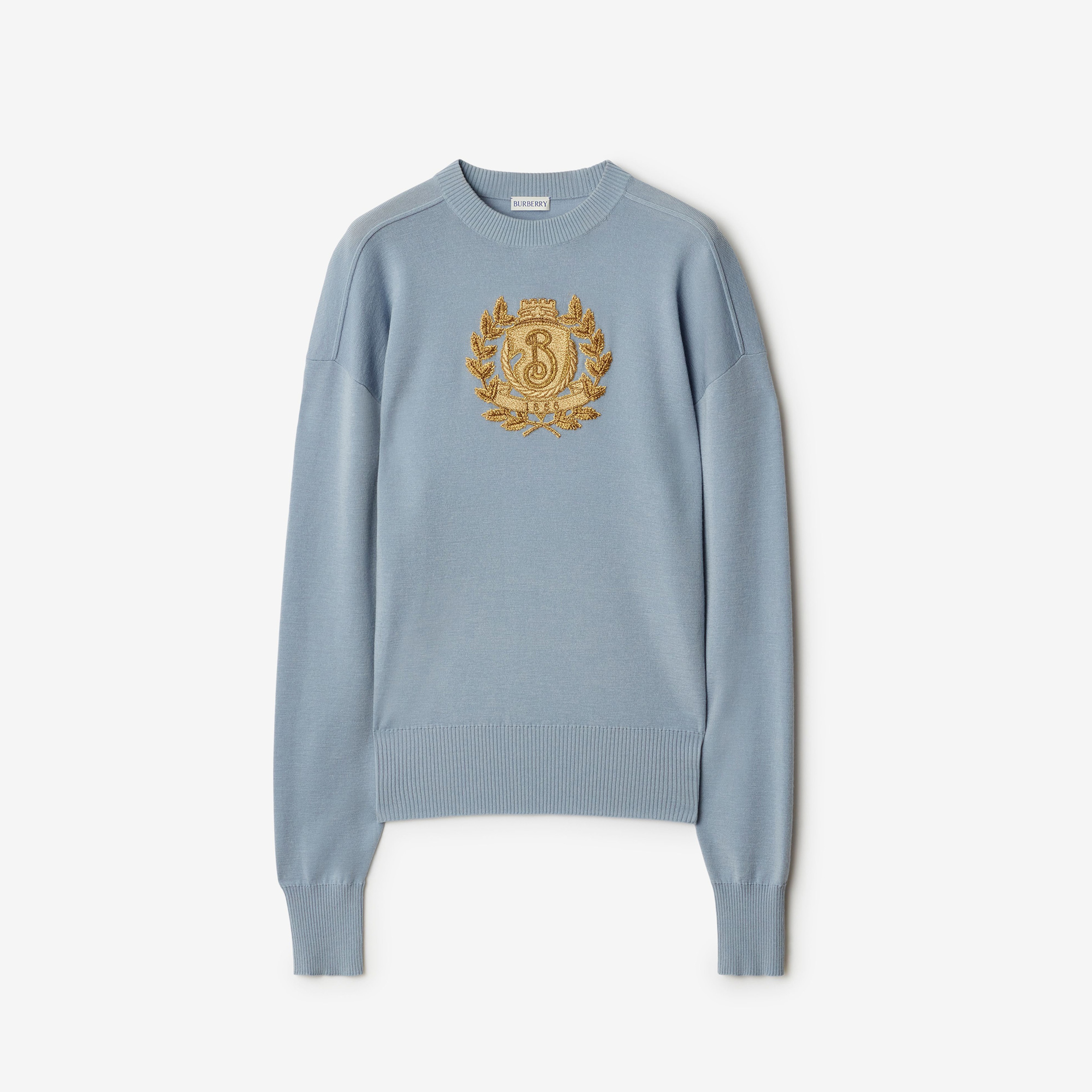 Burberry Kadın Mavi Triko