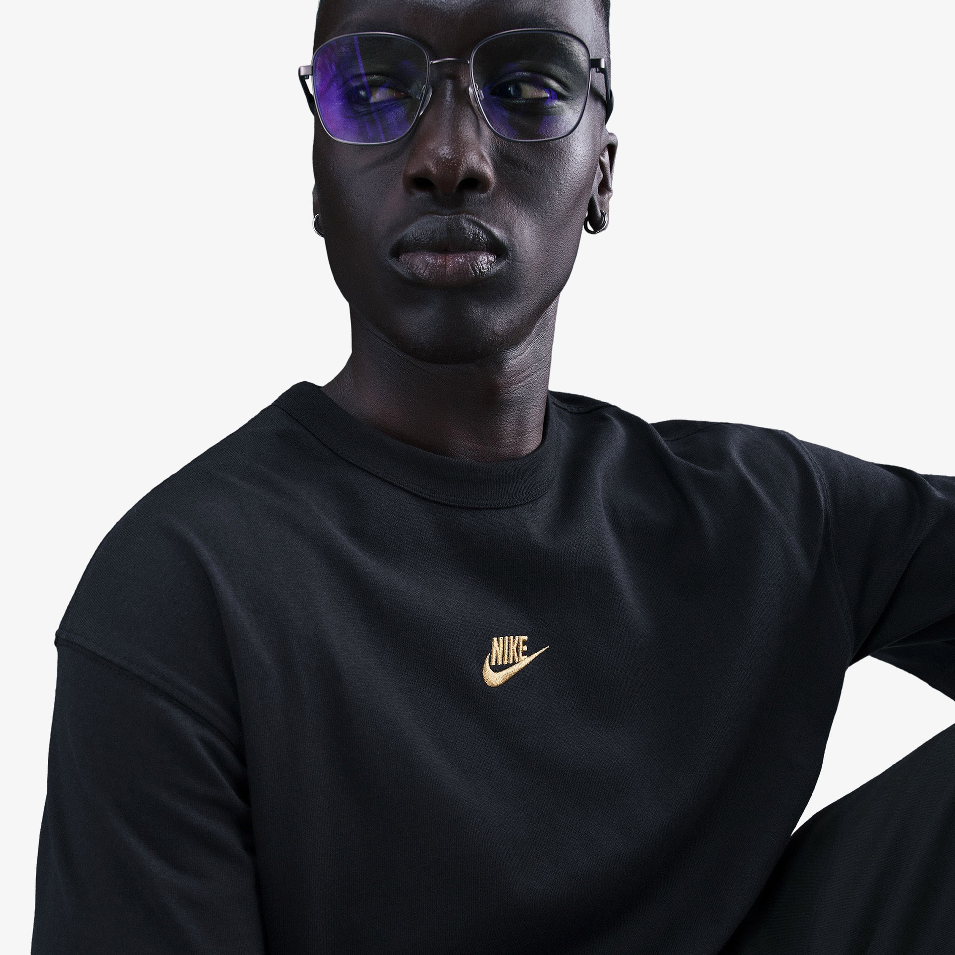 Nike Premium Essential Erkek Siyah T-Shirt