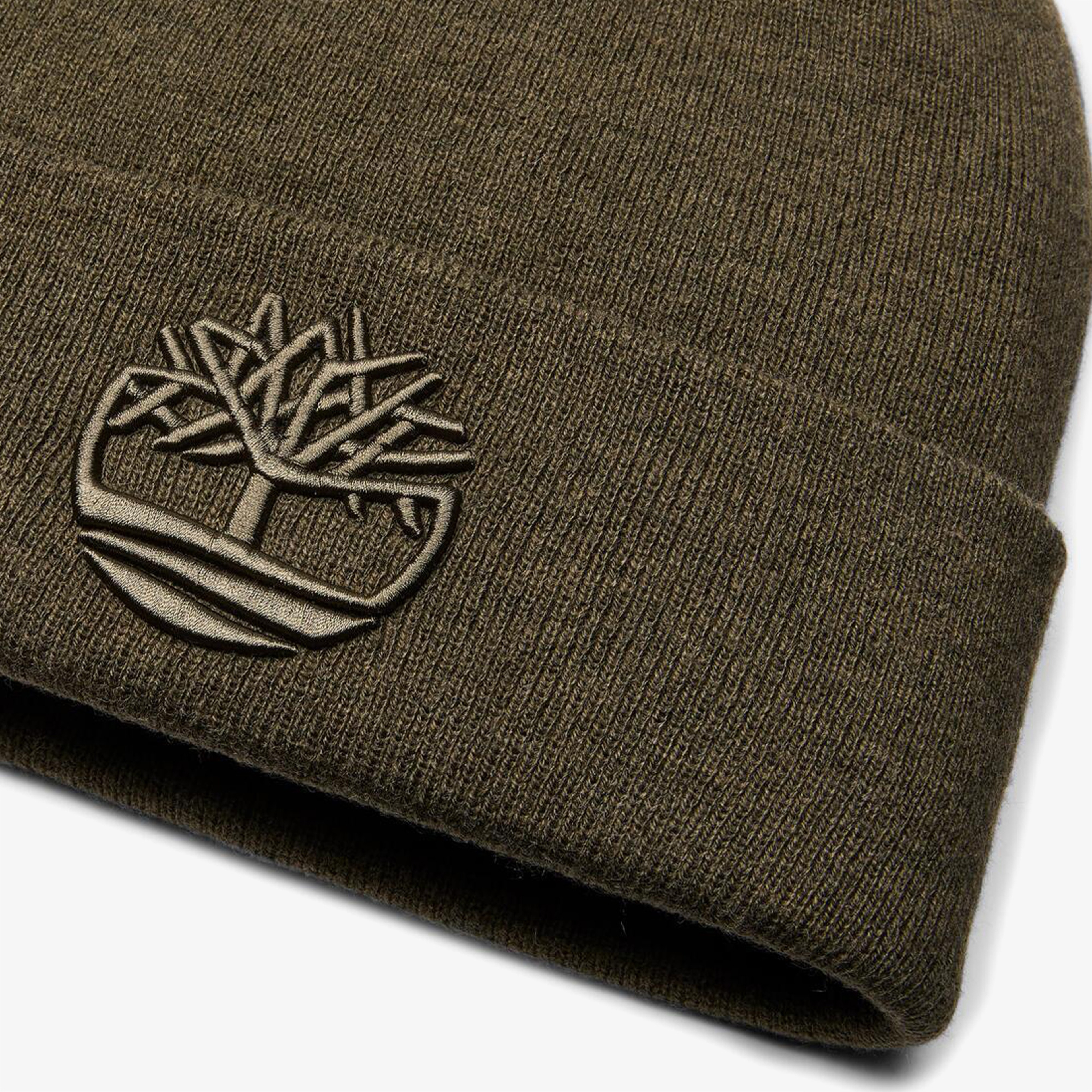 Timberland 3D İşlemeli Erkek Yeşil Bere