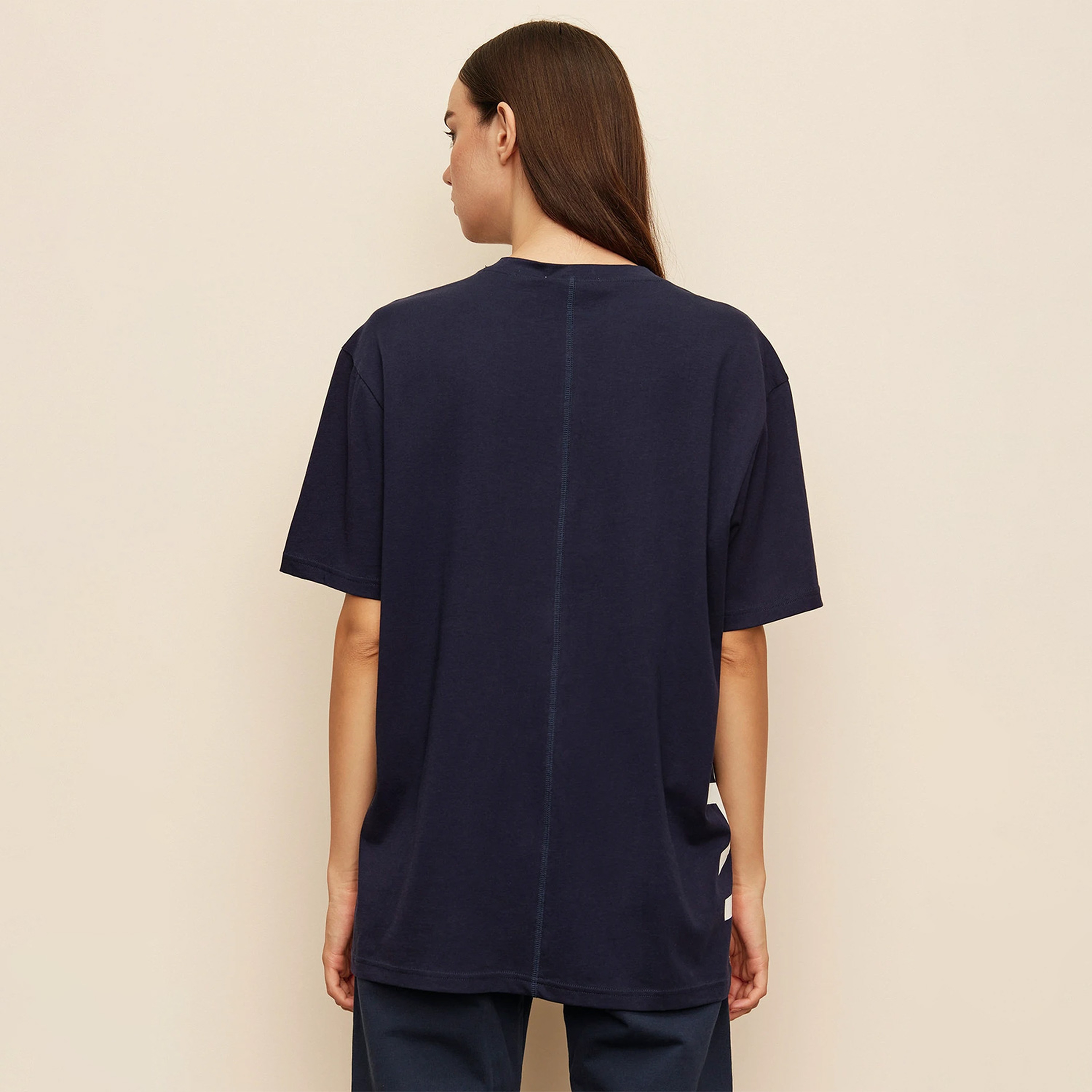 The Stay Line Soley Unisex Lacivert T-Shirt