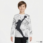 Jordan Jdb Jumpman Cement Çocuk Beyaz T-Shirt