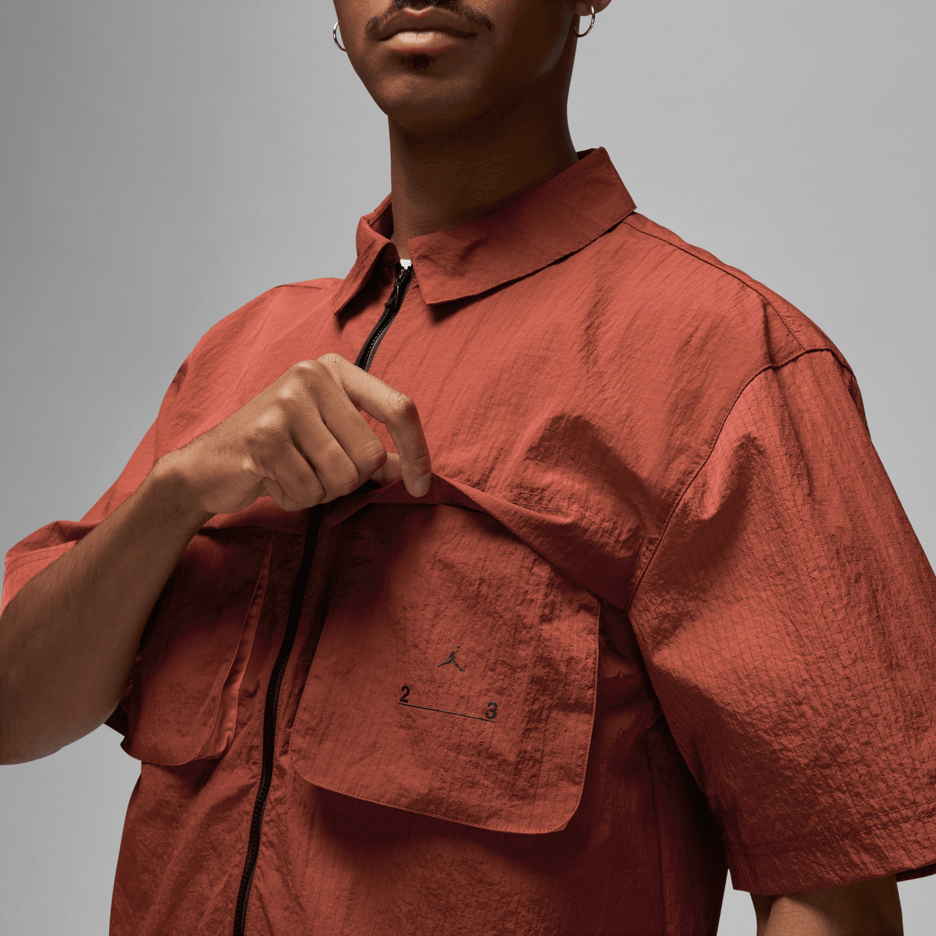 Jordan 23 Engineered Erkek Kahverengi Gömlek