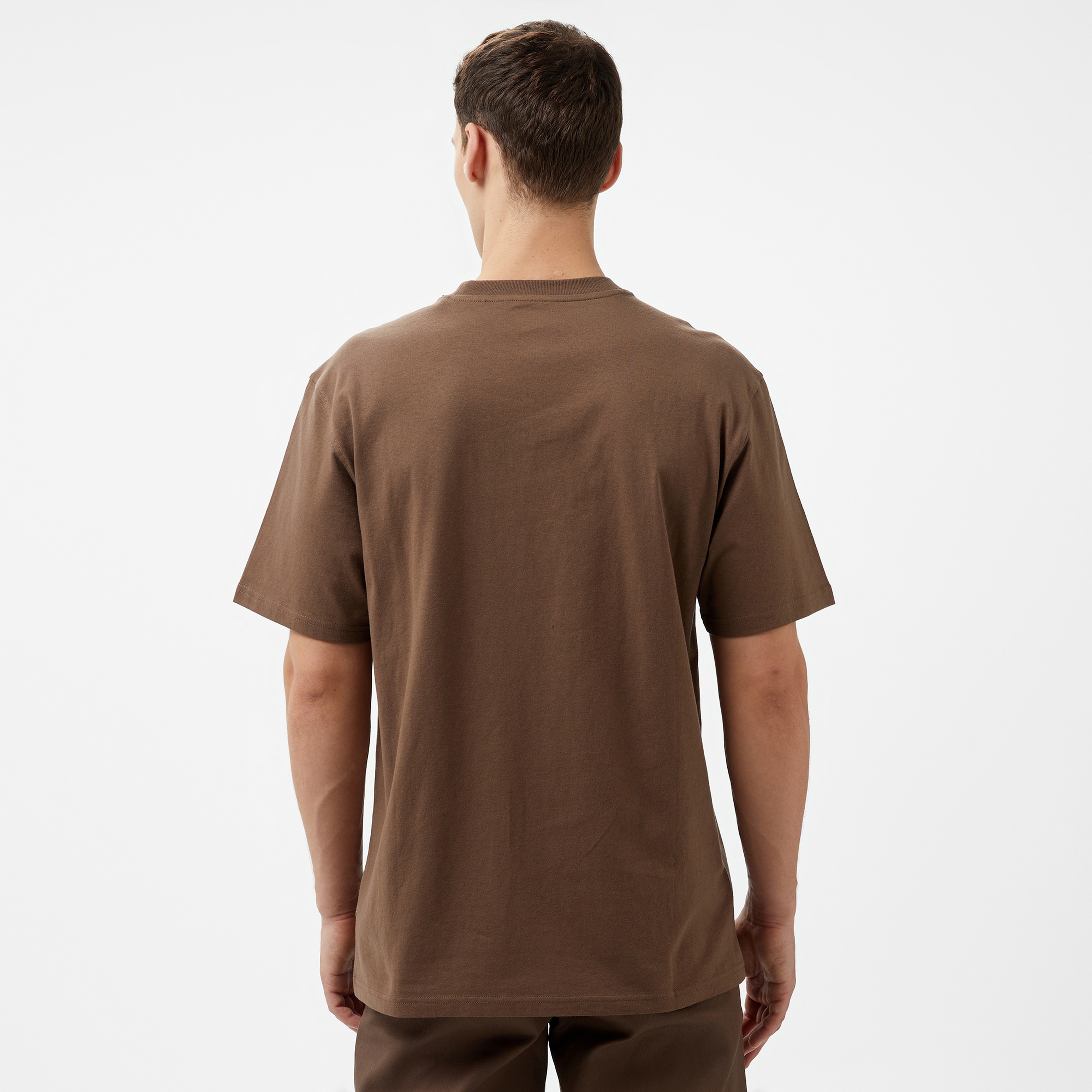 Dickies Luray Pocket Kahverengi Erkek T-Shirt
