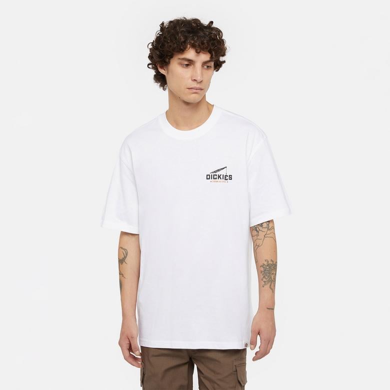 Dickies Industrial Zone Beyaz Erkek T-Shirt