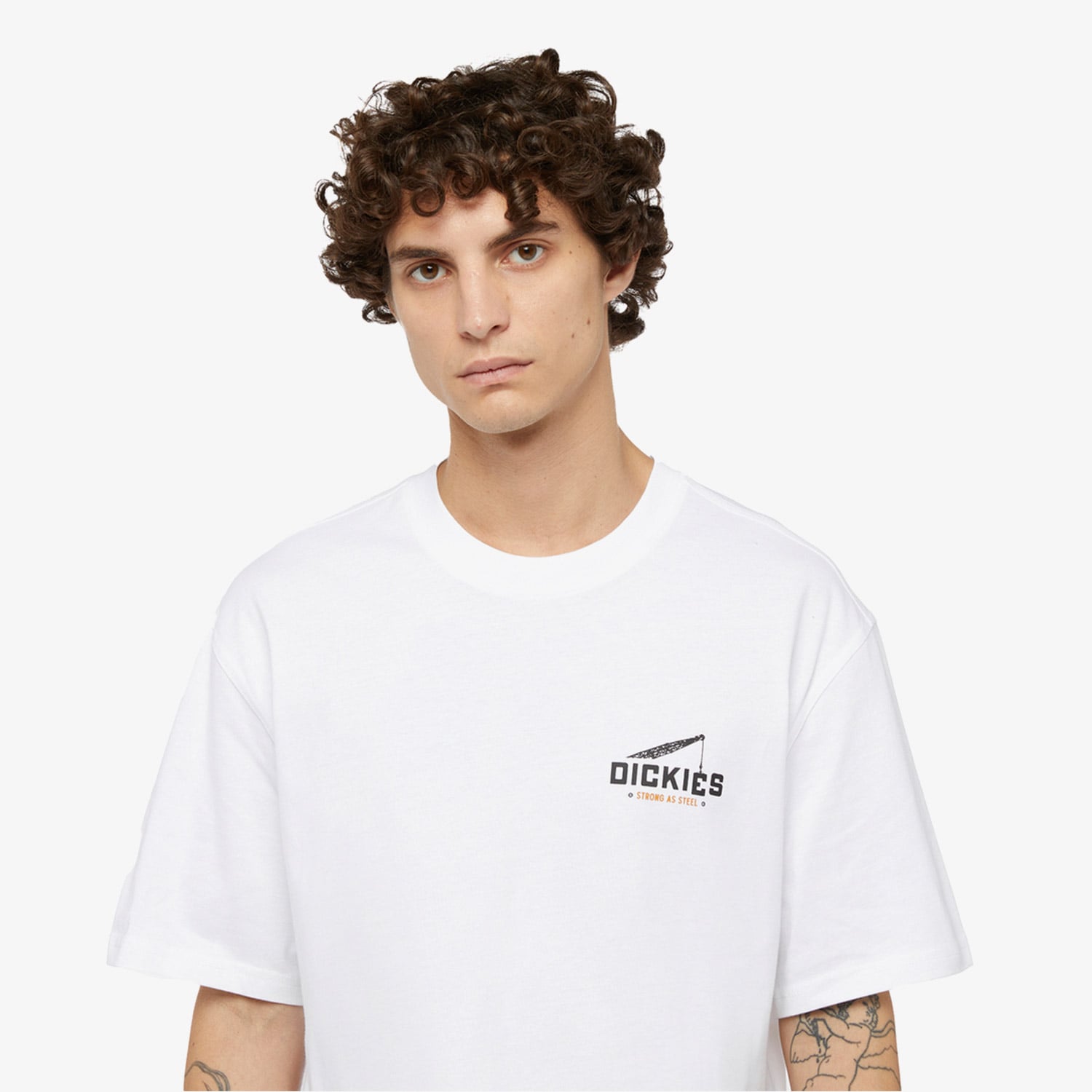 Dickies Industrial Zone Beyaz Erkek T-Shirt