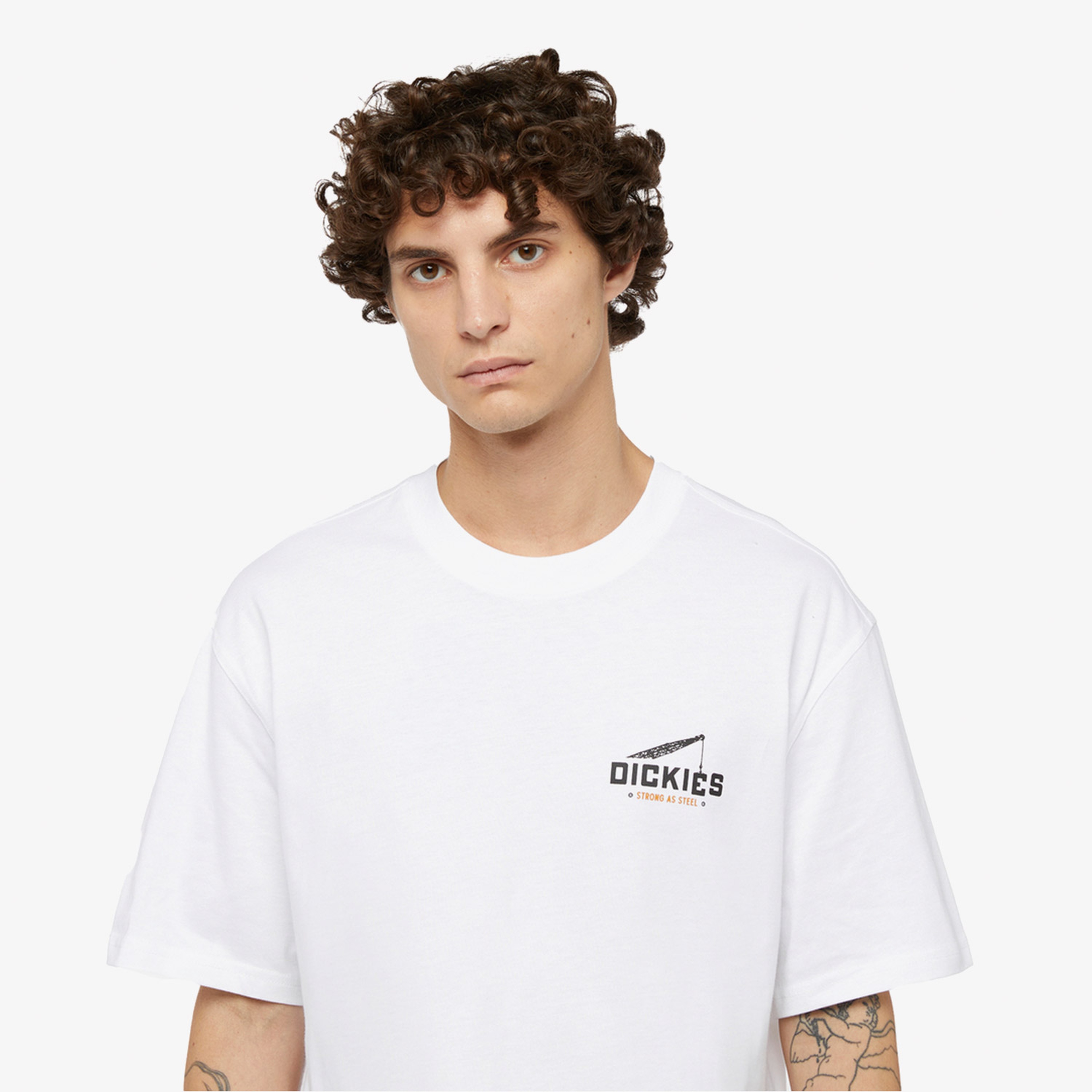 Dickies Industrial Zone Beyaz Erkek T-Shirt