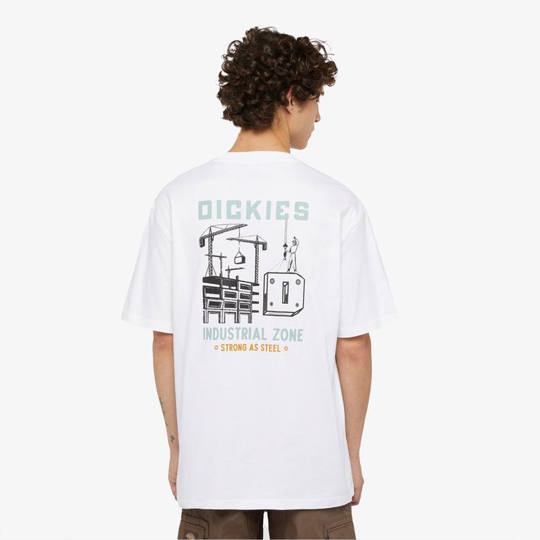 Dickies Industrial Zone Beyaz Erkek T-Shirt