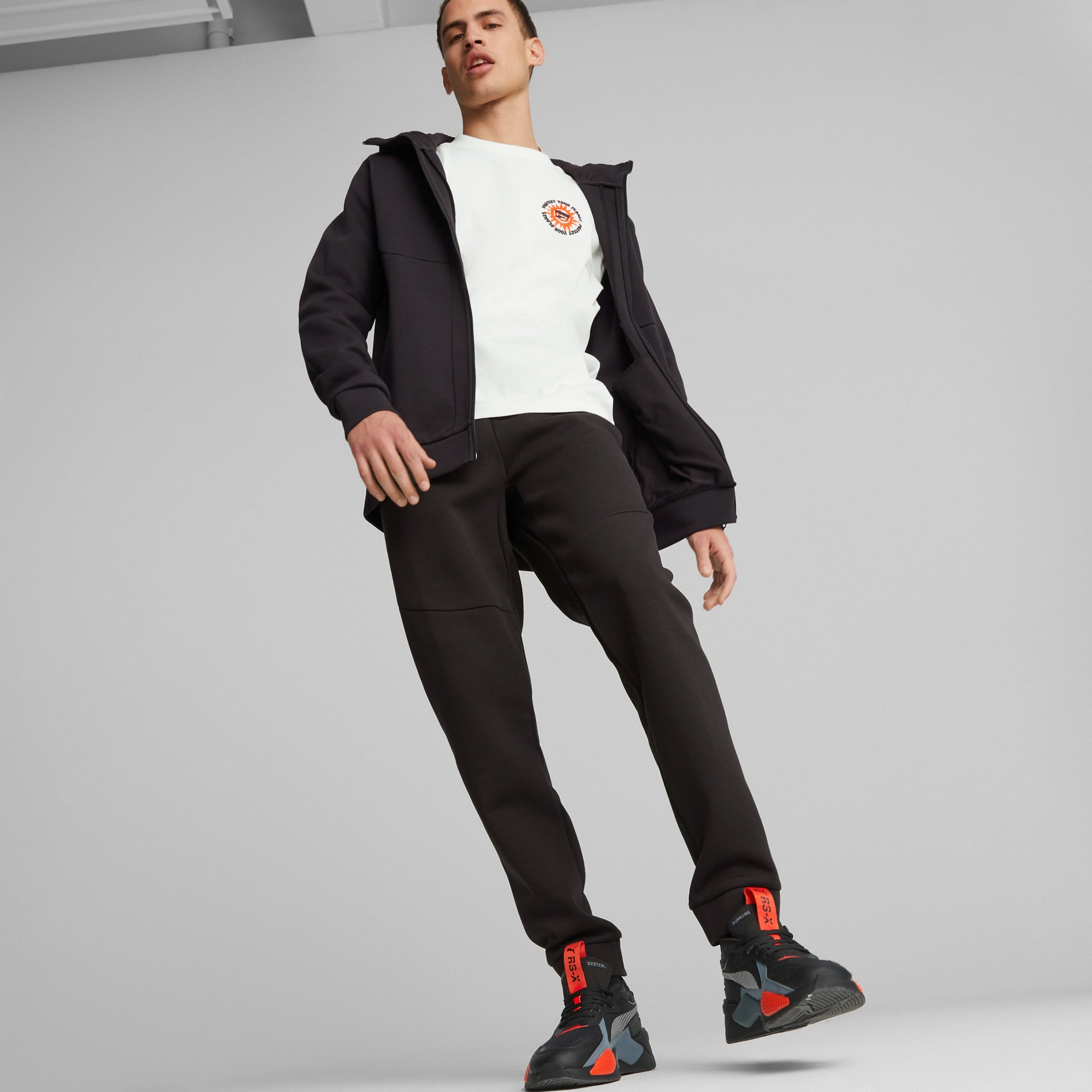 Puma Pumatech Tra Erkek Siyah Eşofman Altı