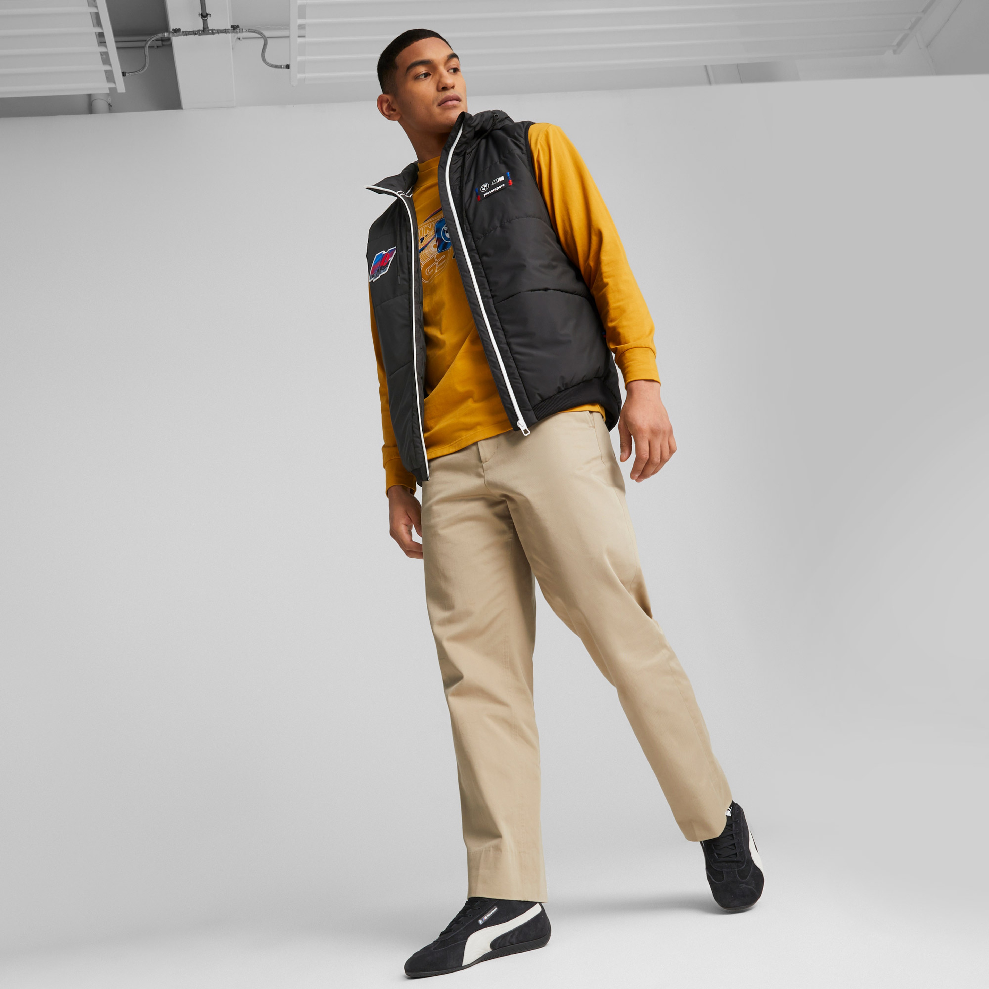 Puma Bmw Mms Stat Erkek Siyah Ceket