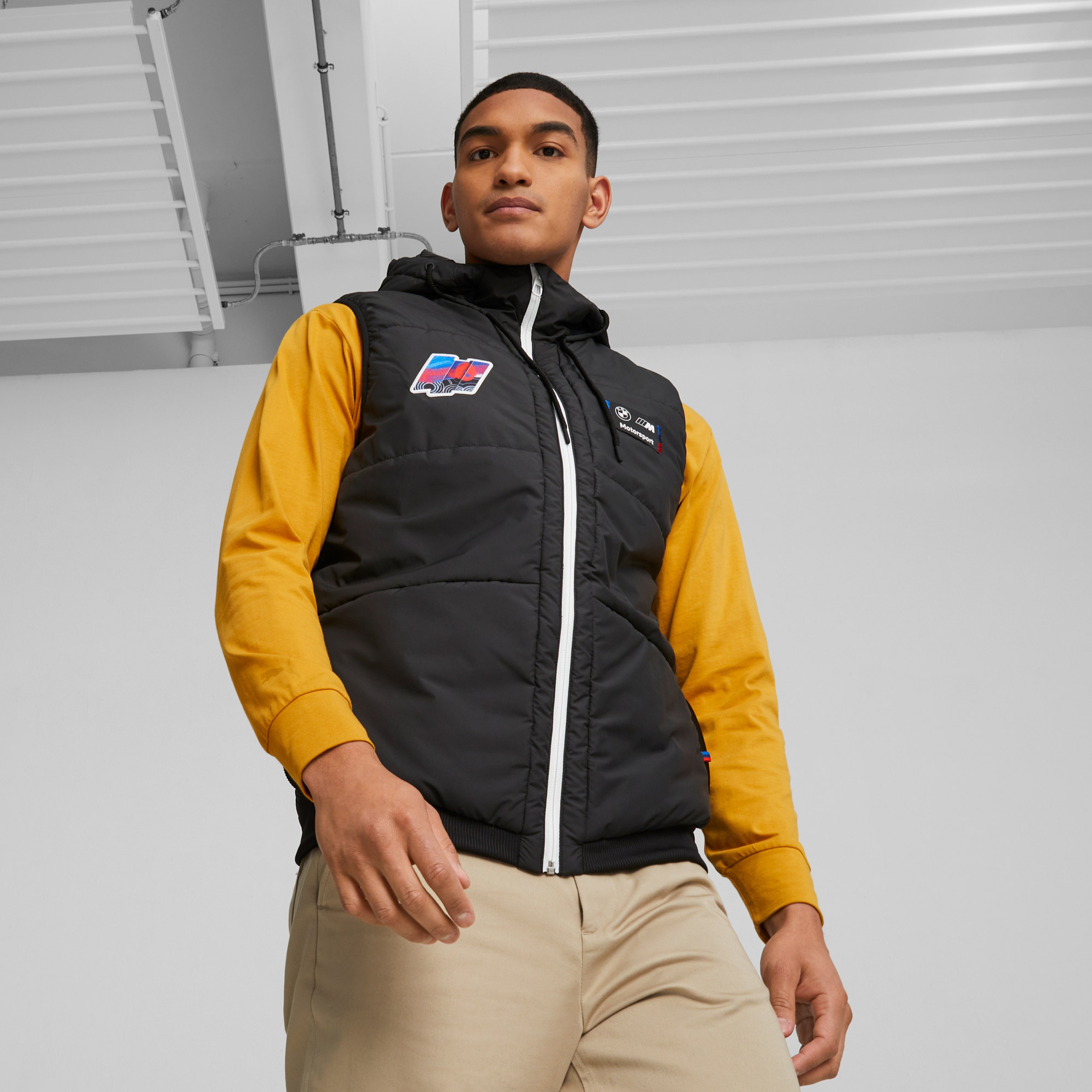 Puma Bmw Mms Stat Erkek Siyah Ceket