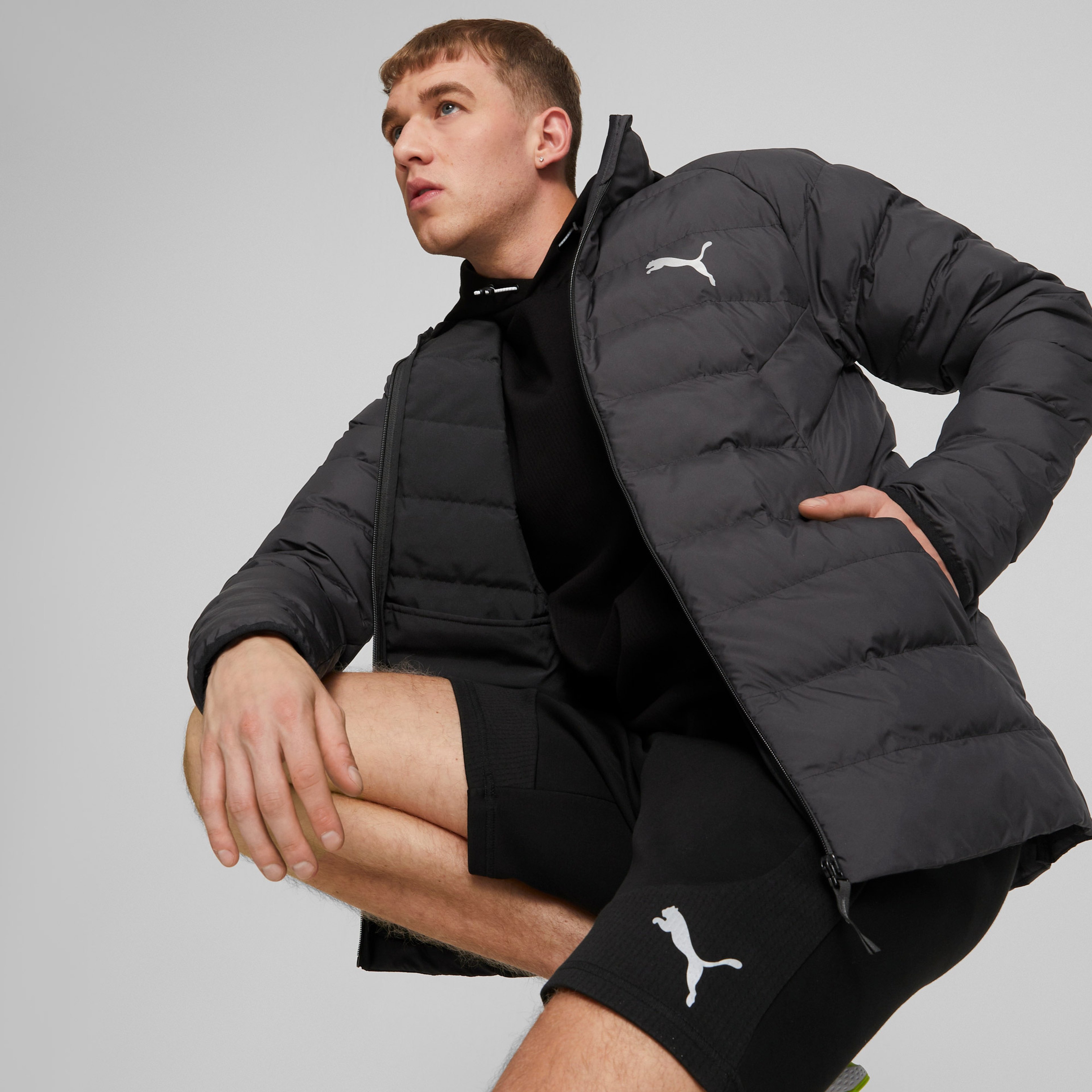 Puma Active Polyb Erkek Siyah Ceket