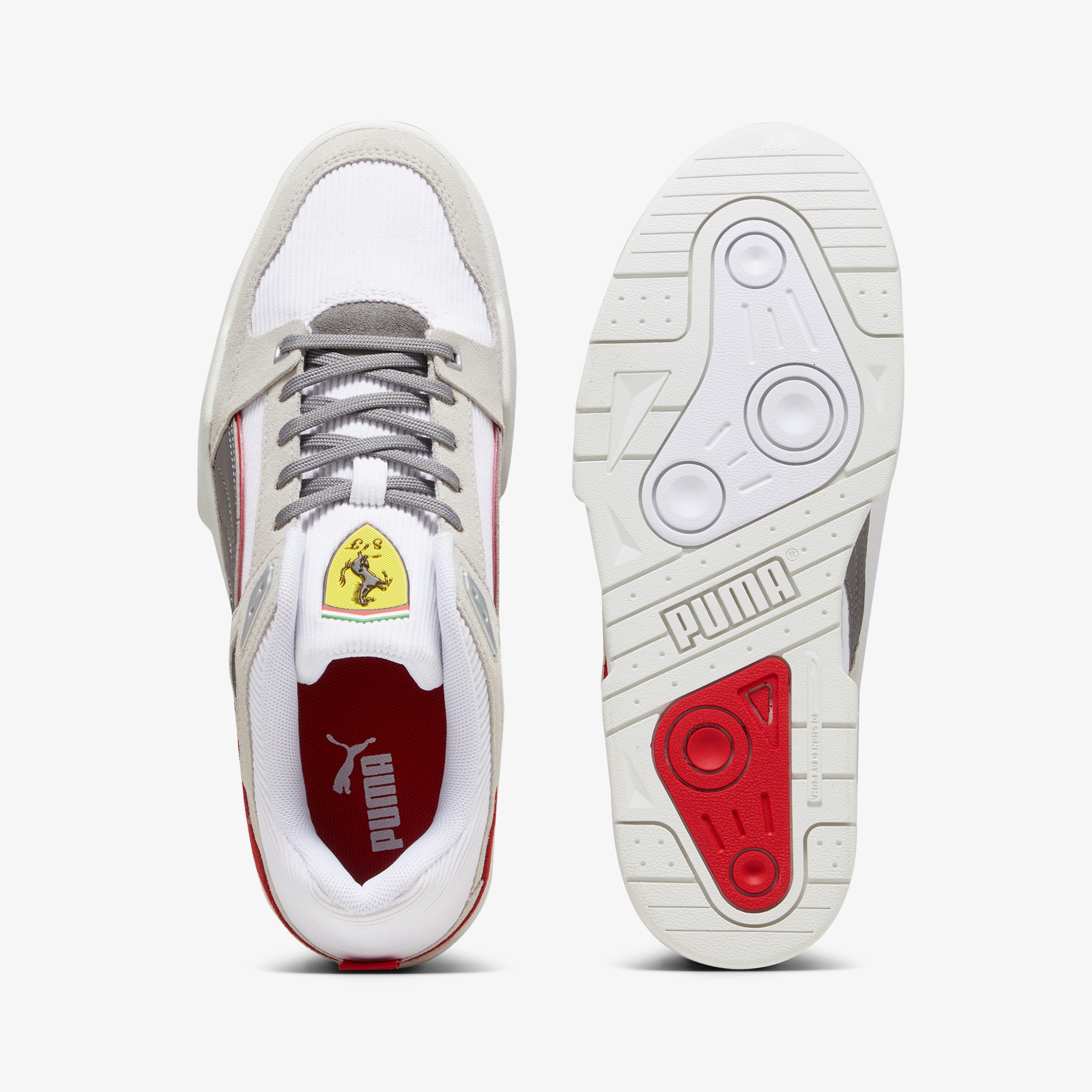 Puma Ferrari Slip Erkek Beyaz Sneaker