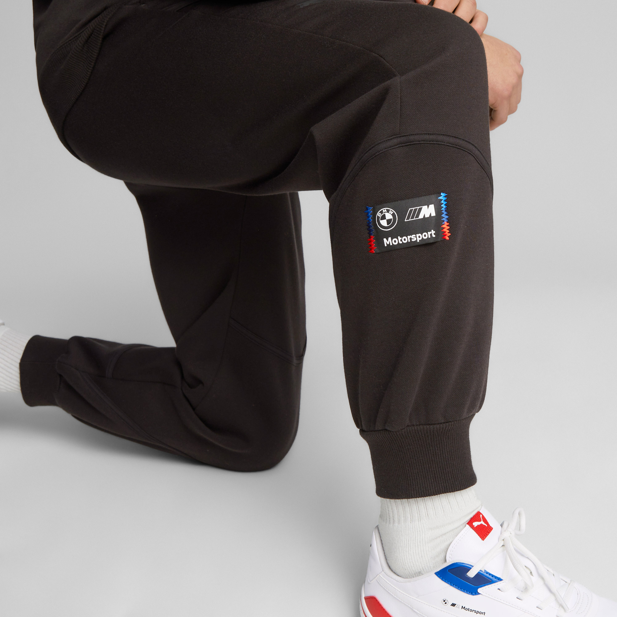 Puma Bmw Mms Stat Erkek Siyah Eşofman Altı