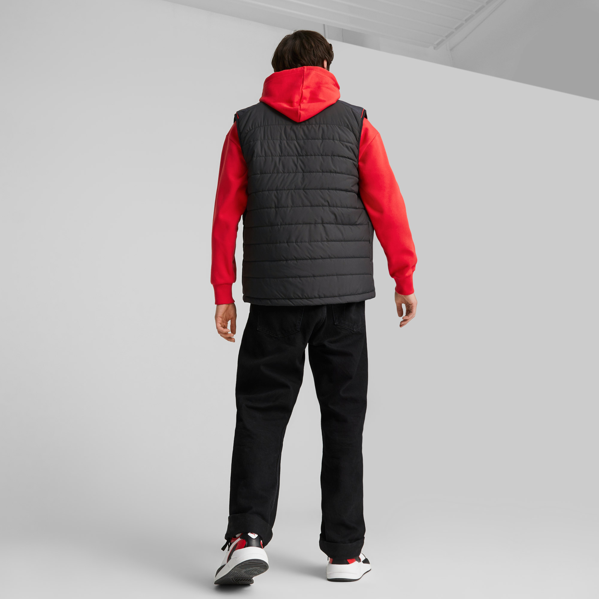 Puma Ferrari Race Erkek Siyah Yelek