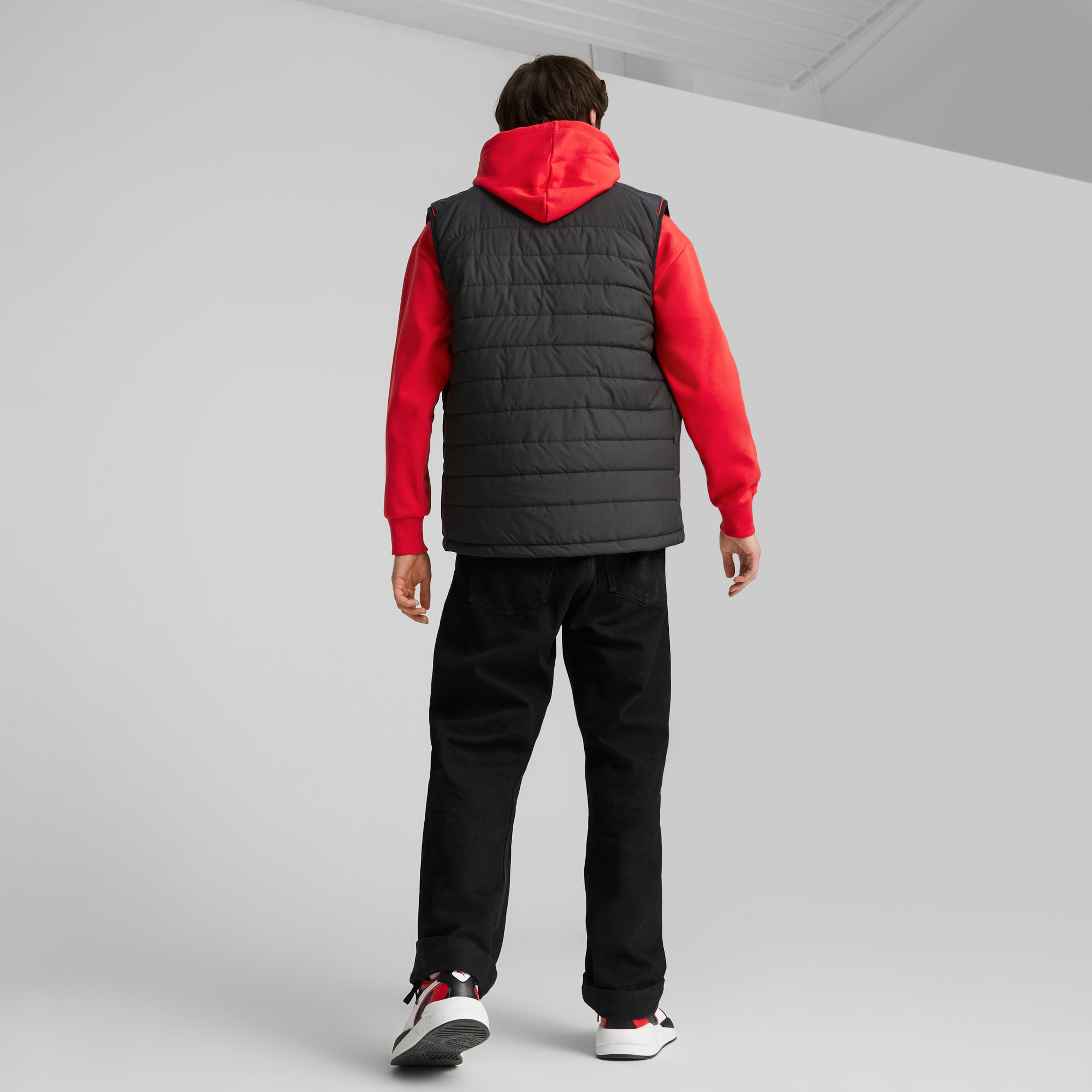 Puma Ferrari Race Erkek Siyah Yelek