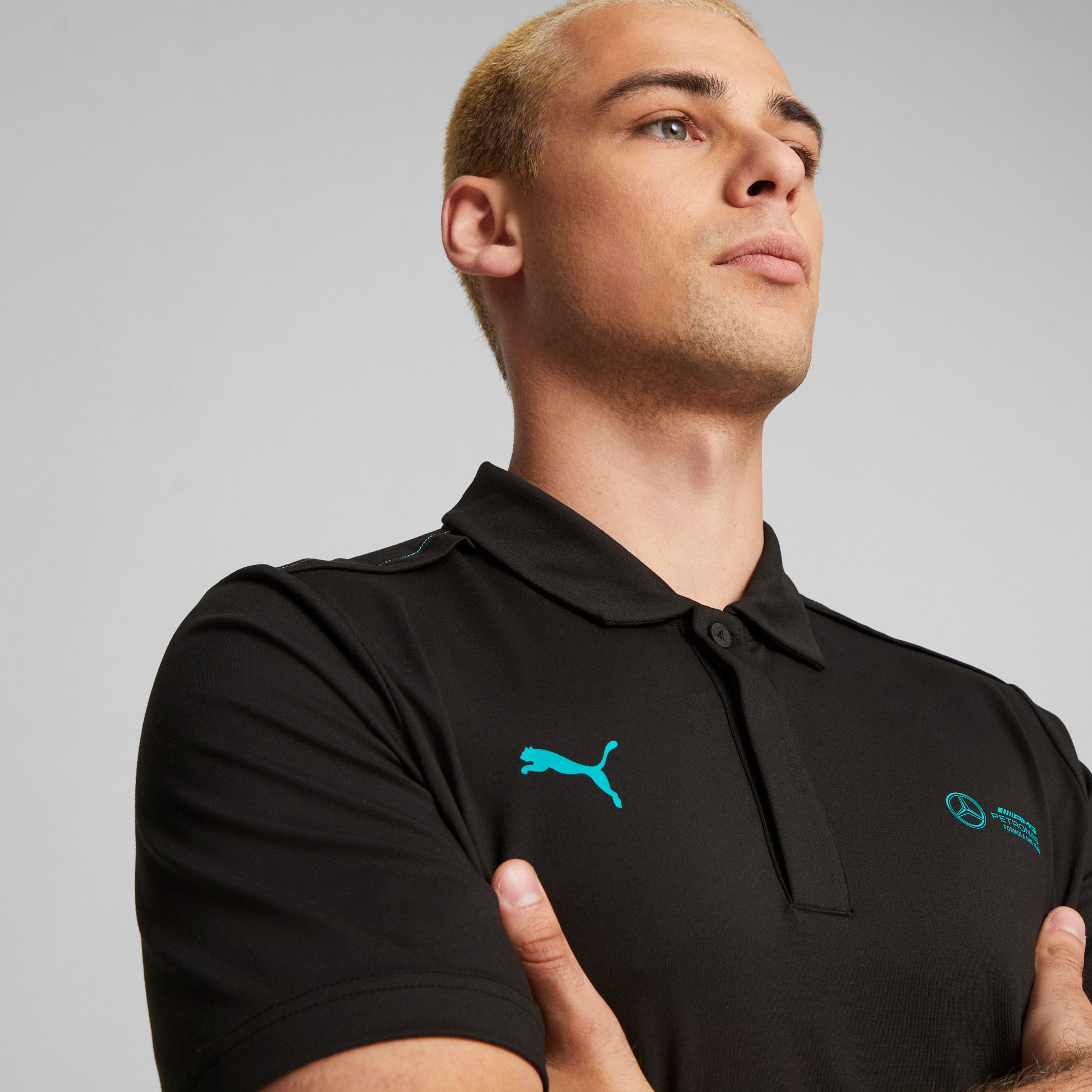 Puma Mapf1 Clouds Erkek Siyah T-Shirt