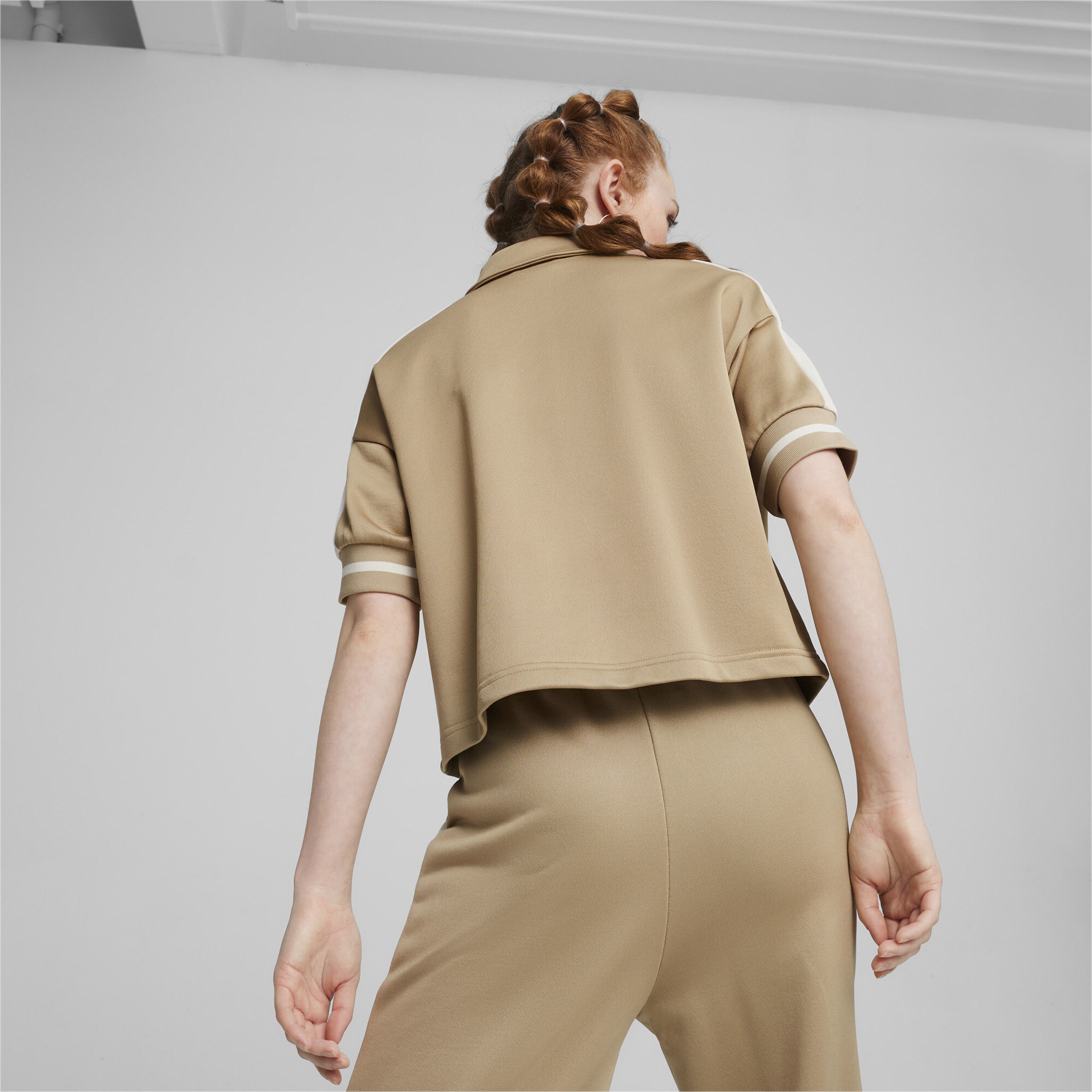 Puma T7 Track Kadın Kahverengi Ceket