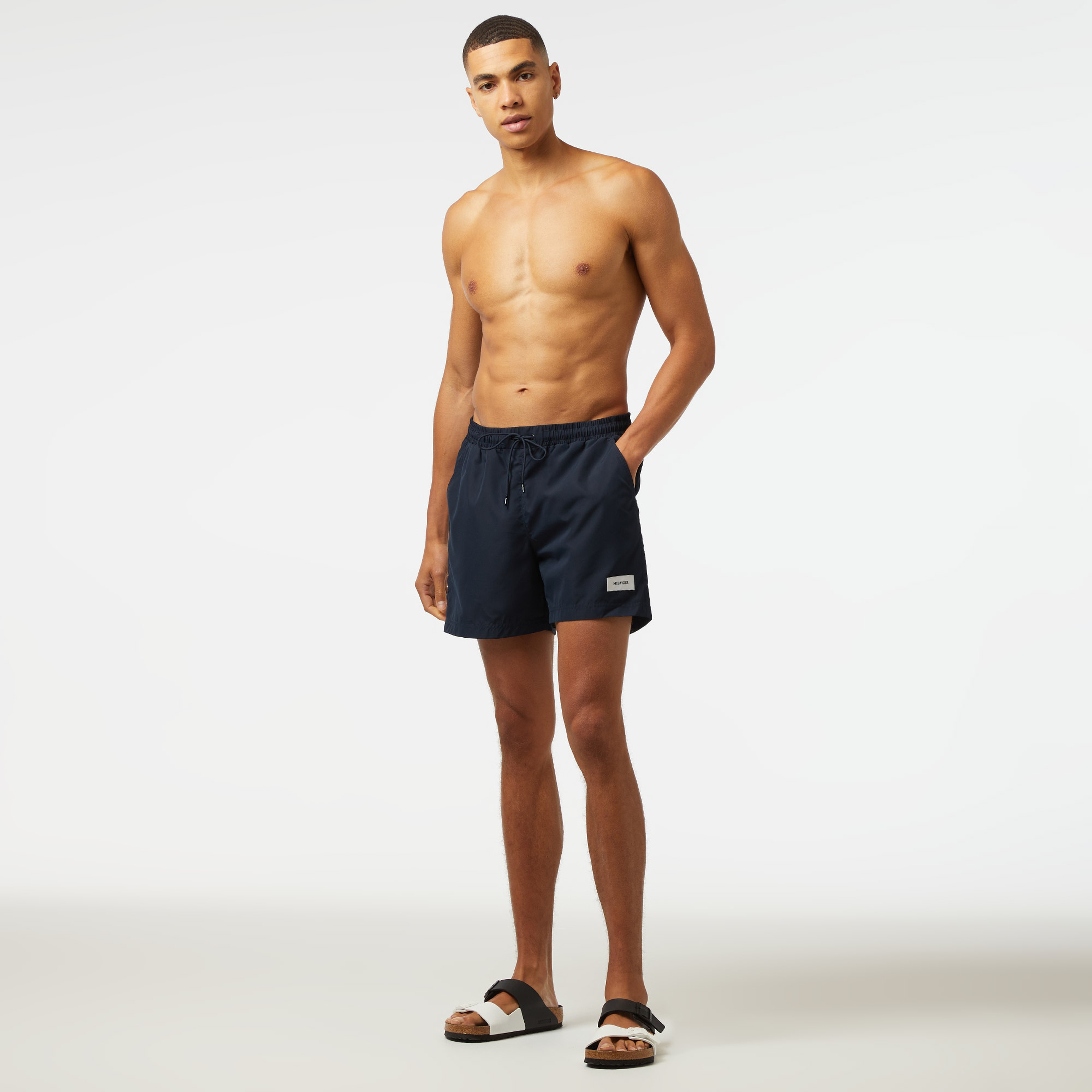 Tommy Hilfiger Medium Drawstring Label Erkek Lacivert Deniz Şortu