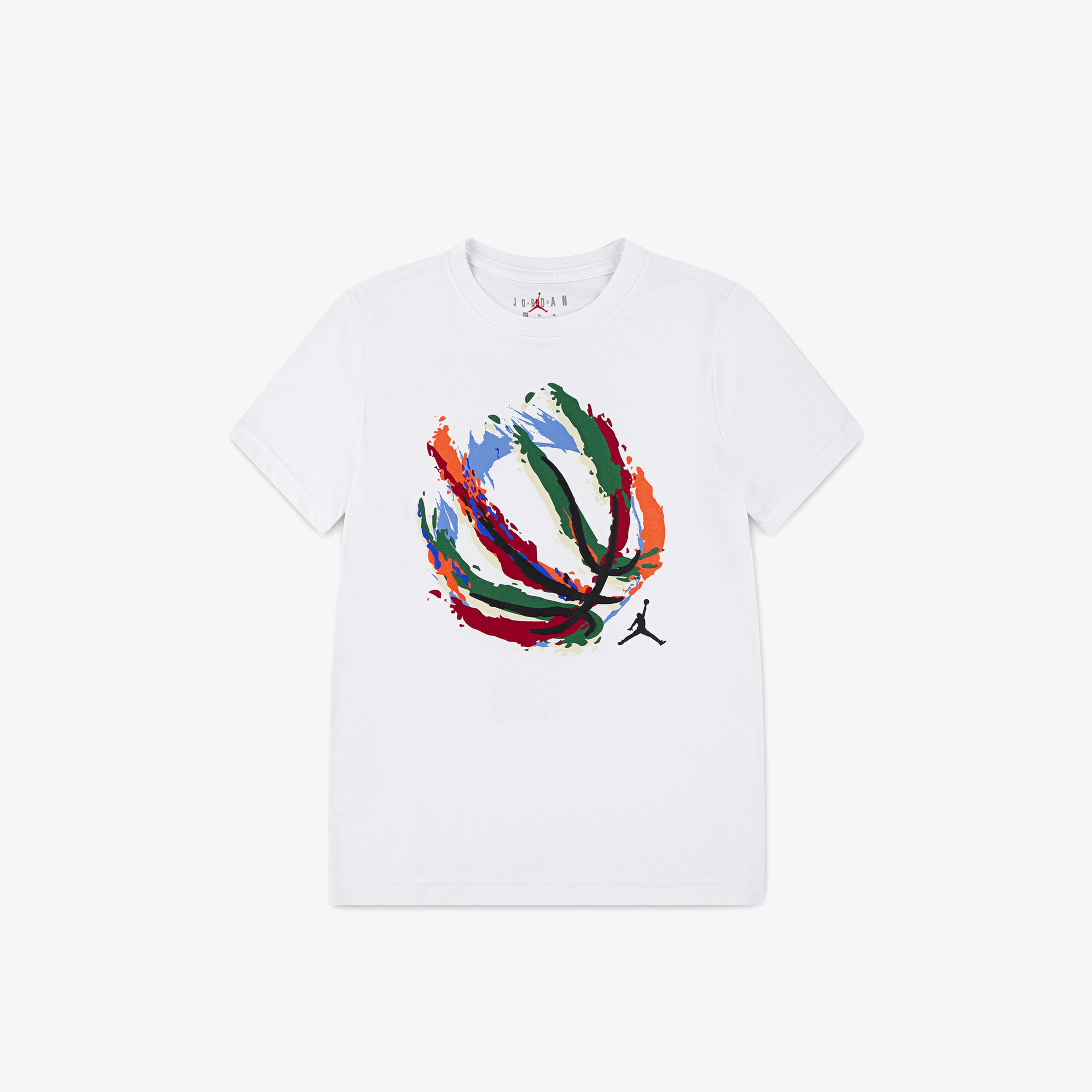 Jordan Basketball Fire Çocuk Beyaz T-Shirt