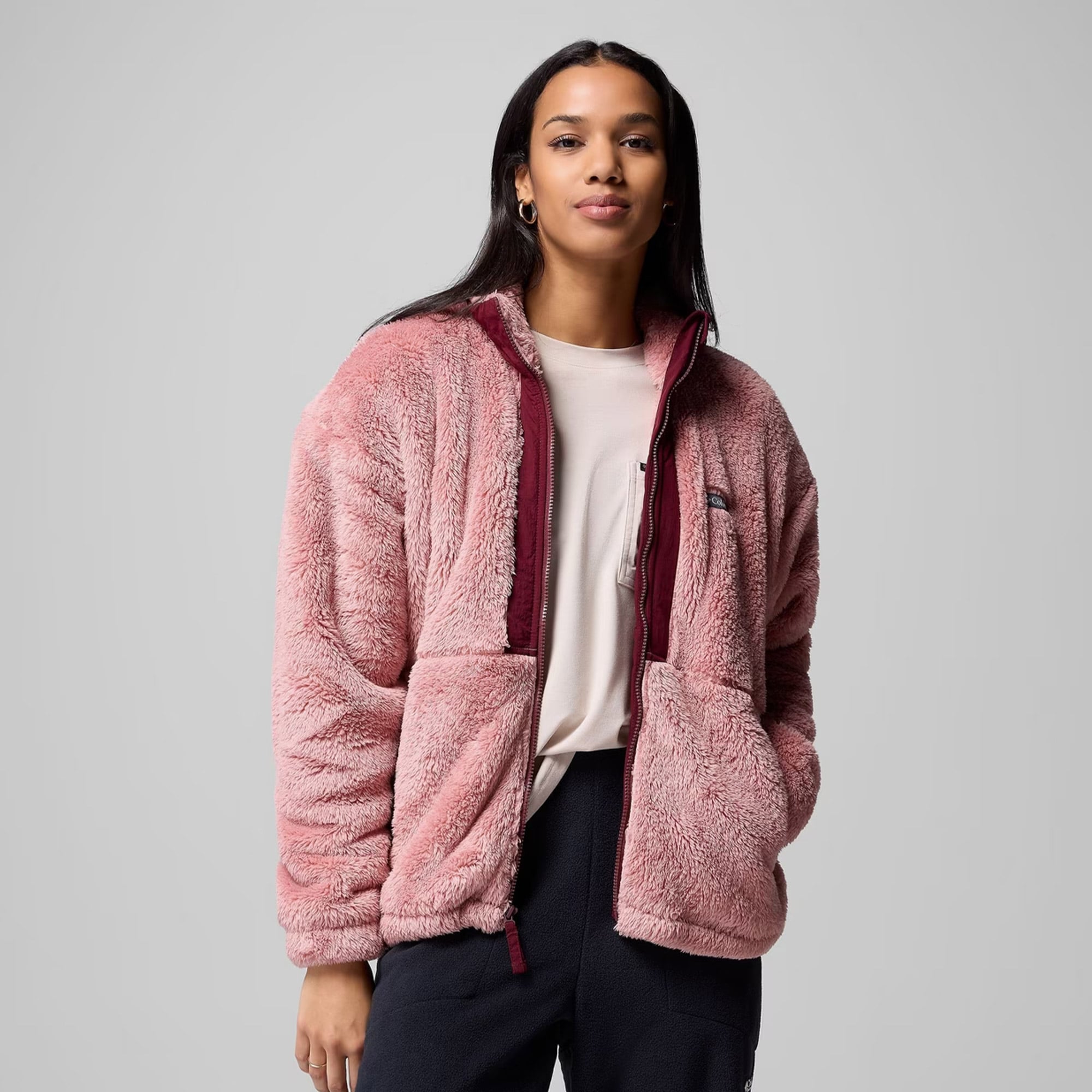 Columbia Boundless Discovery Kadın Kırmızı Sweatshirt