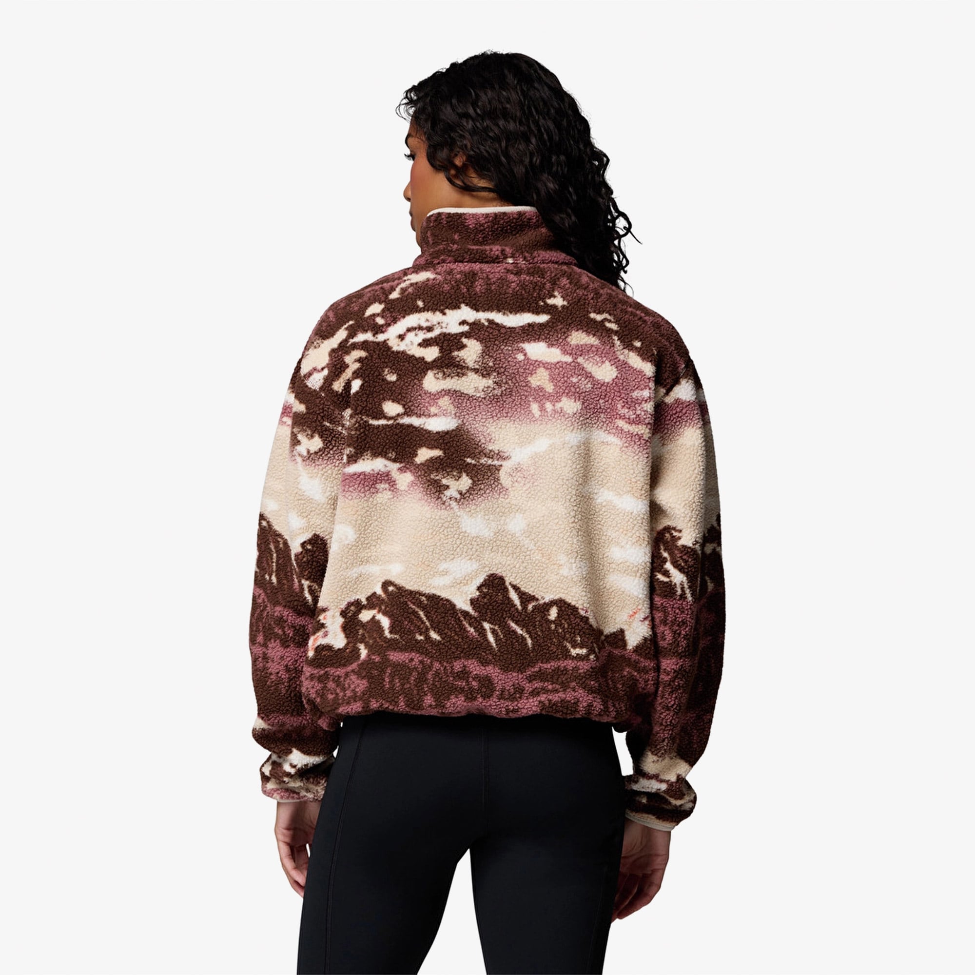 Columbia Helvetia II Kadın Kahverengi Sweatshirt